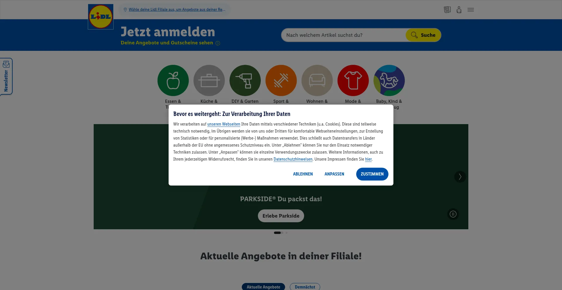 Lidl.at é Seguro e Confiável?