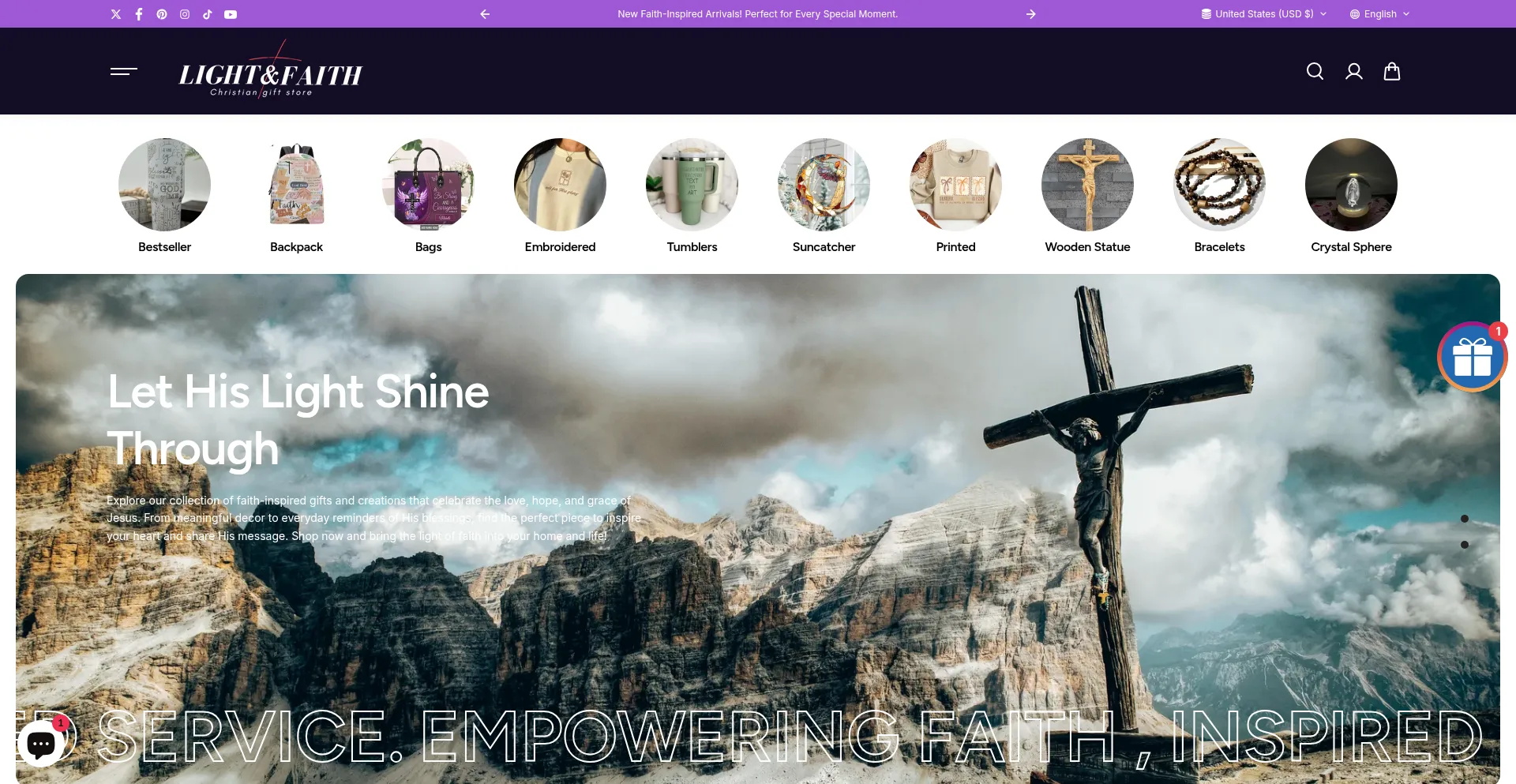 Lightandfaith.com é Seguro e Confiável?