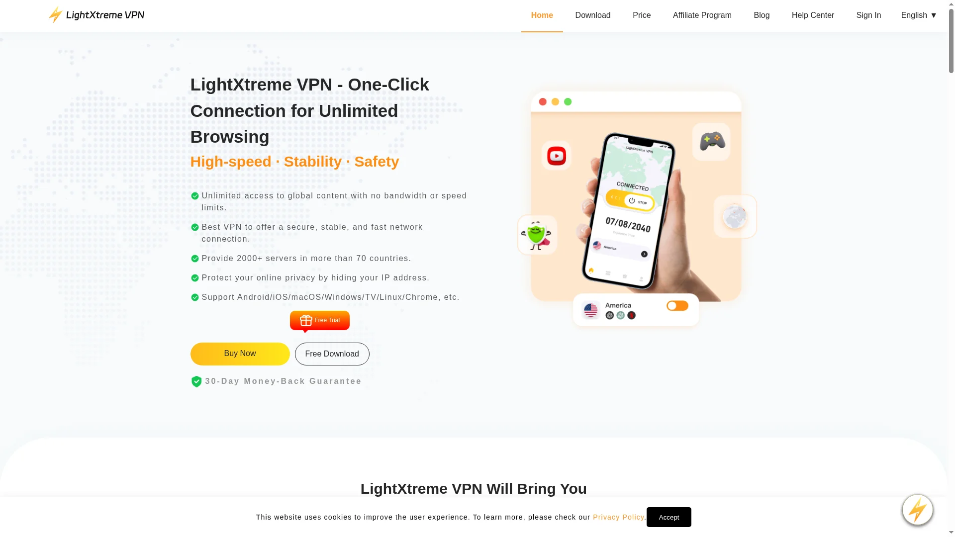 Lightxtremevpn.com