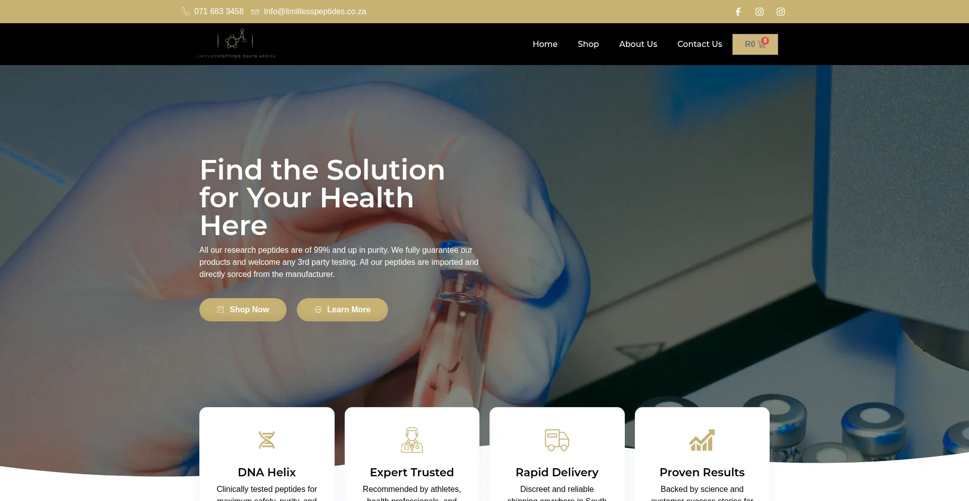 Limitlesspeptides.co.za