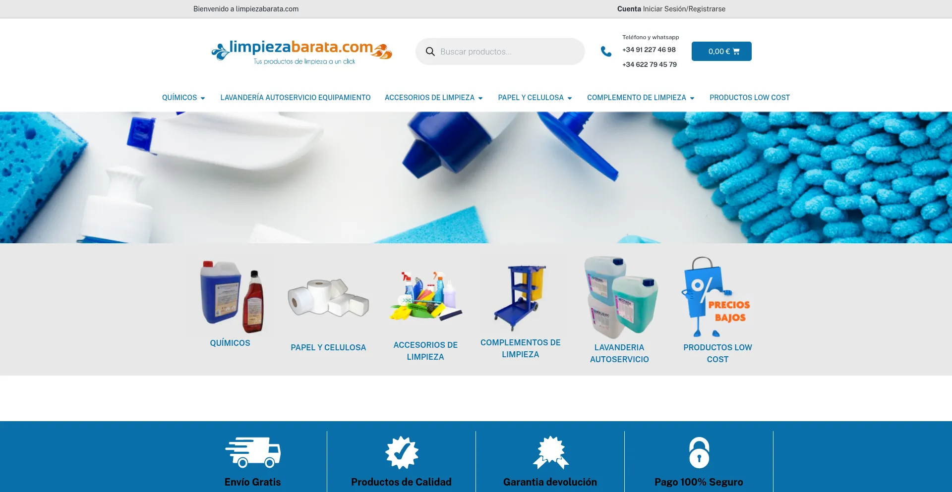 Limpiezabarata.com é Seguro e Confiável?