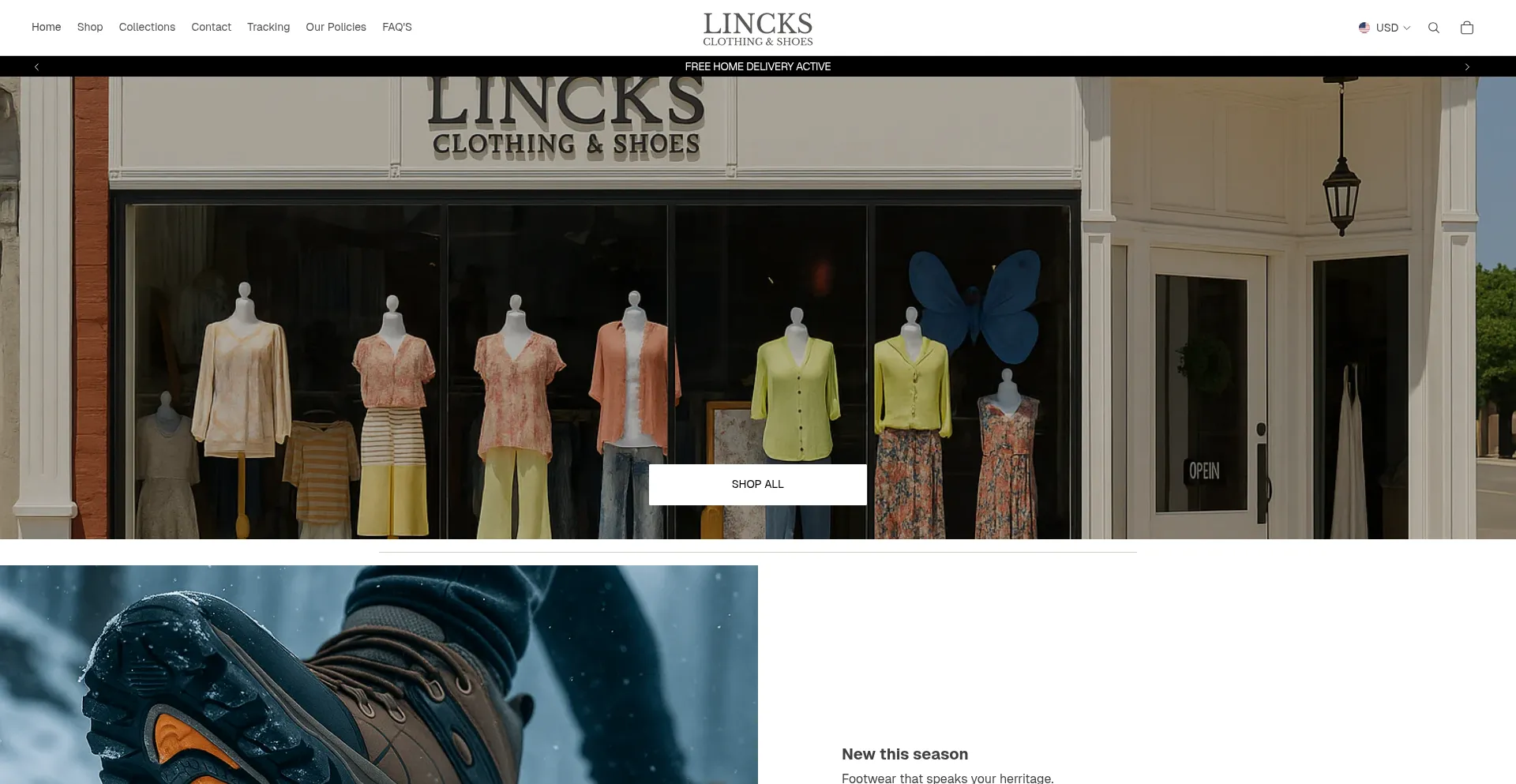 Lincksclothing.com
