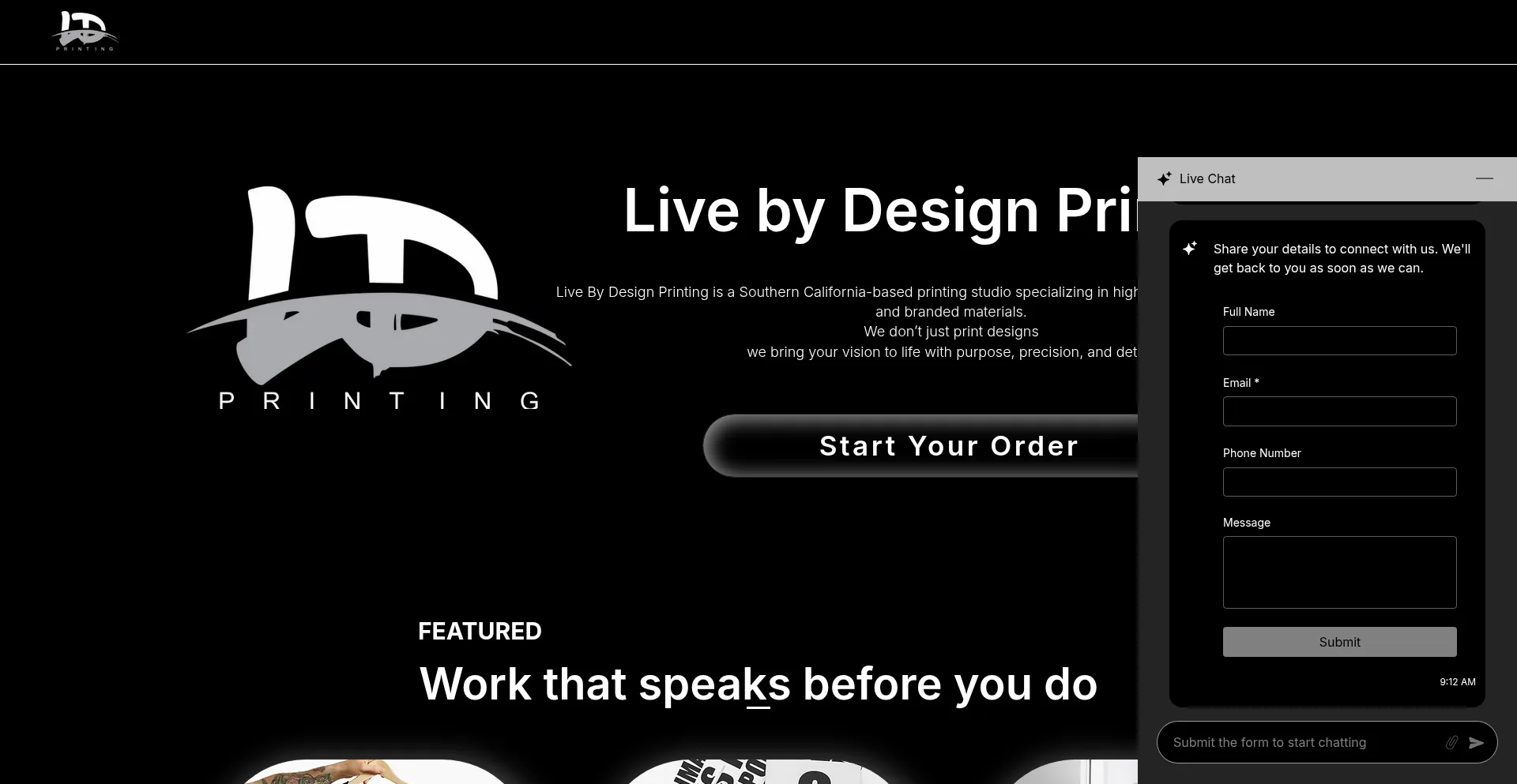 Livebydesignprinting.com