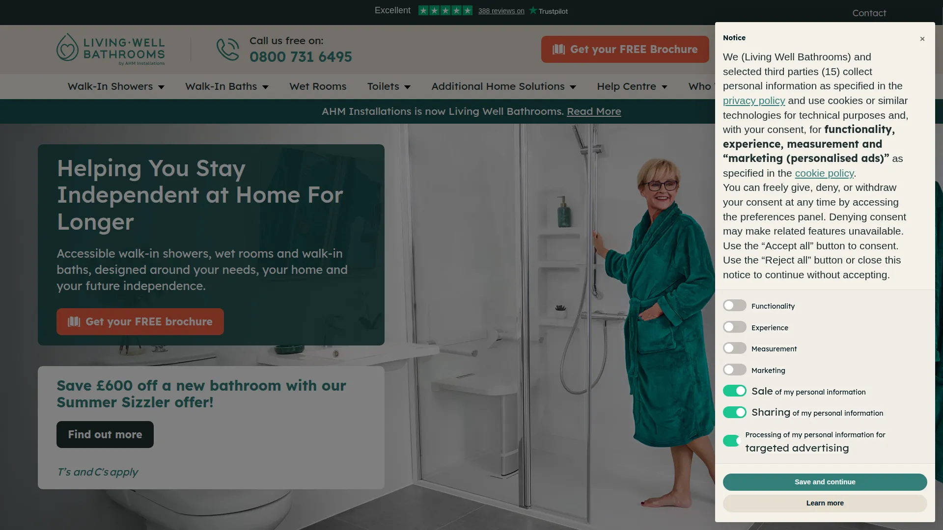 Livingwellbathrooms.co.uk