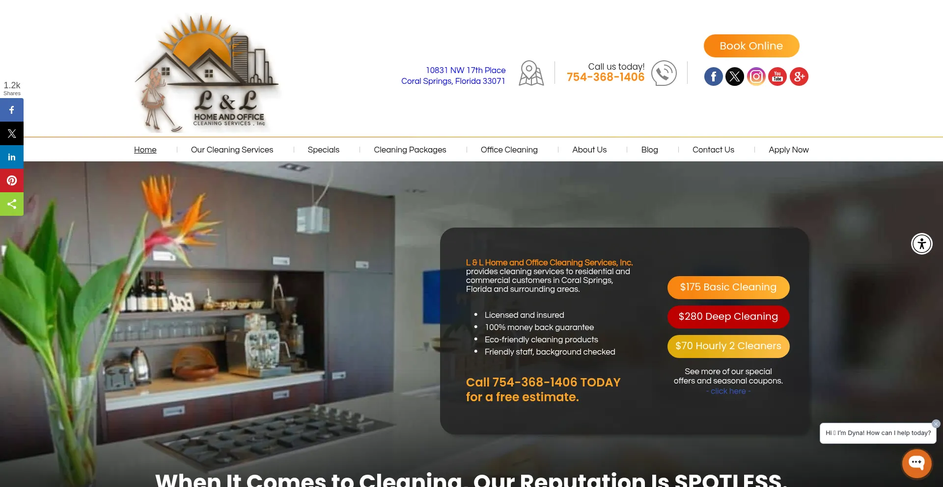 Llhomecleaningservices.com