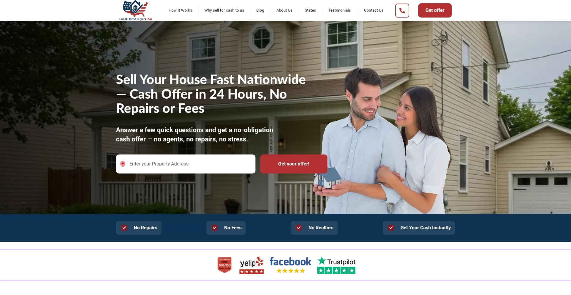 Localhomebuyersusa.com Screenshot