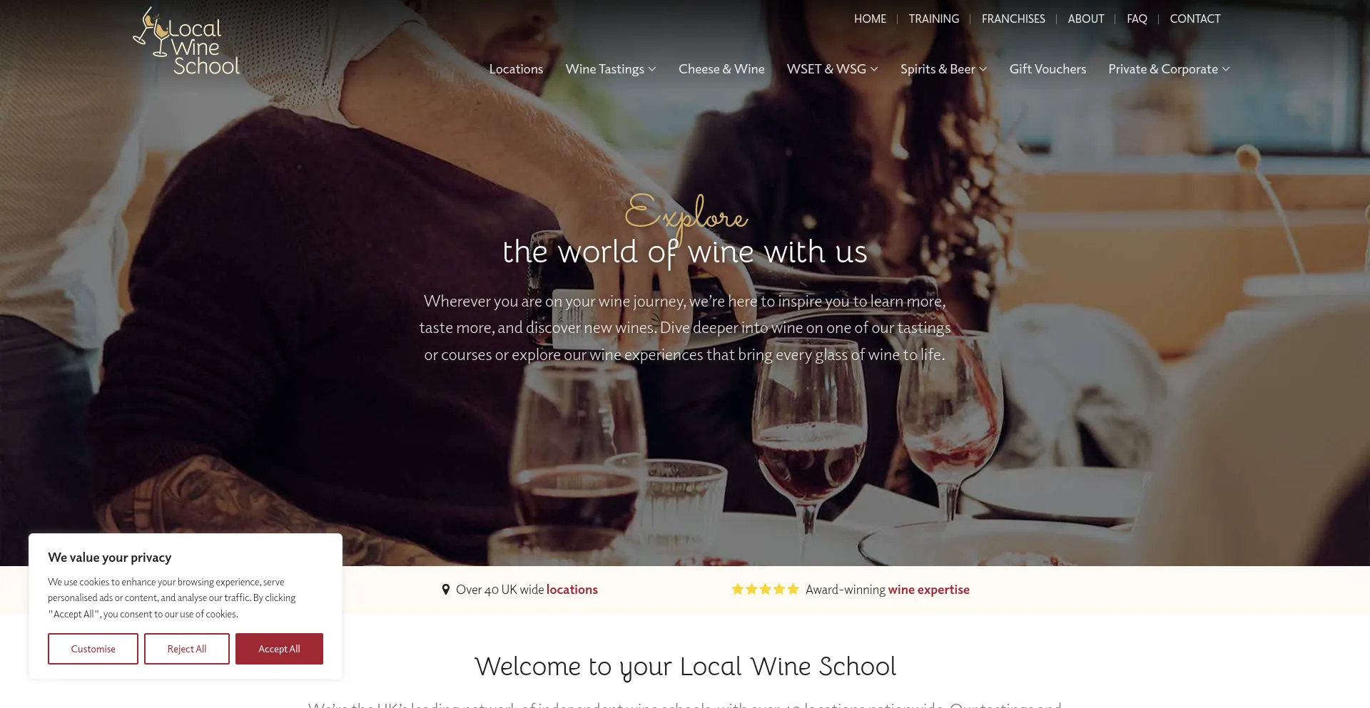 Localwineschool.com é Seguro e Confiável?