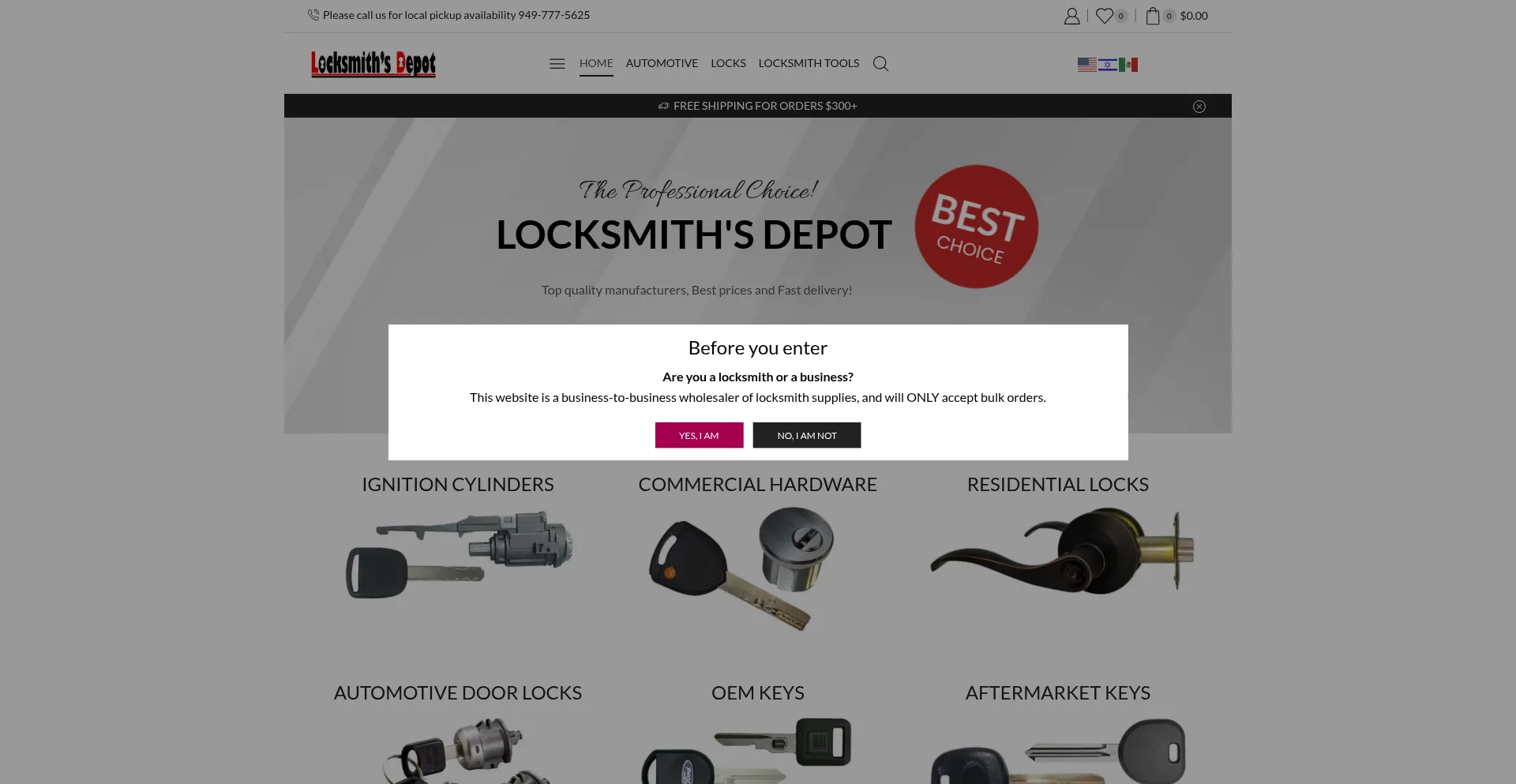 Locksmithsdepot.com