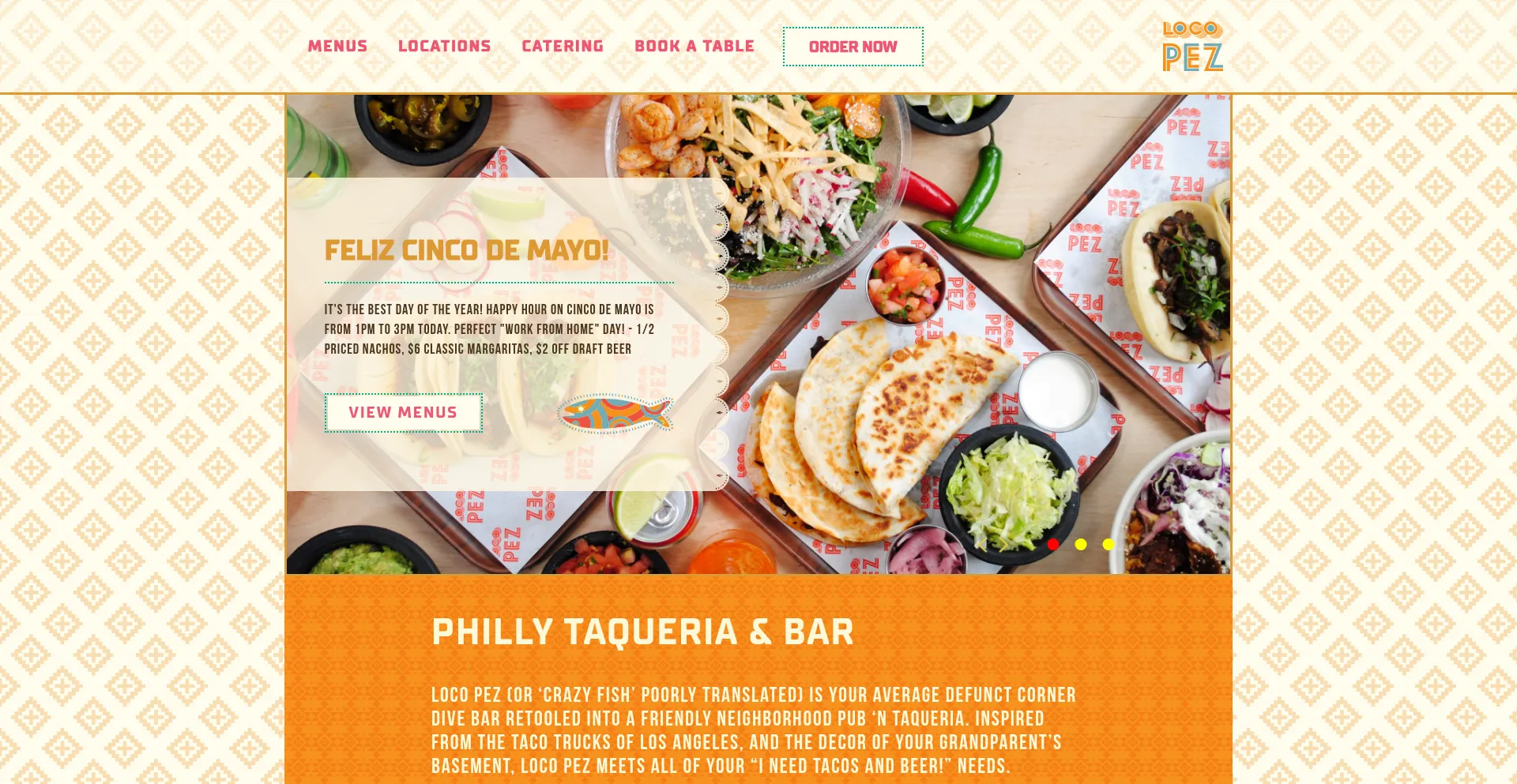 Website screenshot of Locopez.com