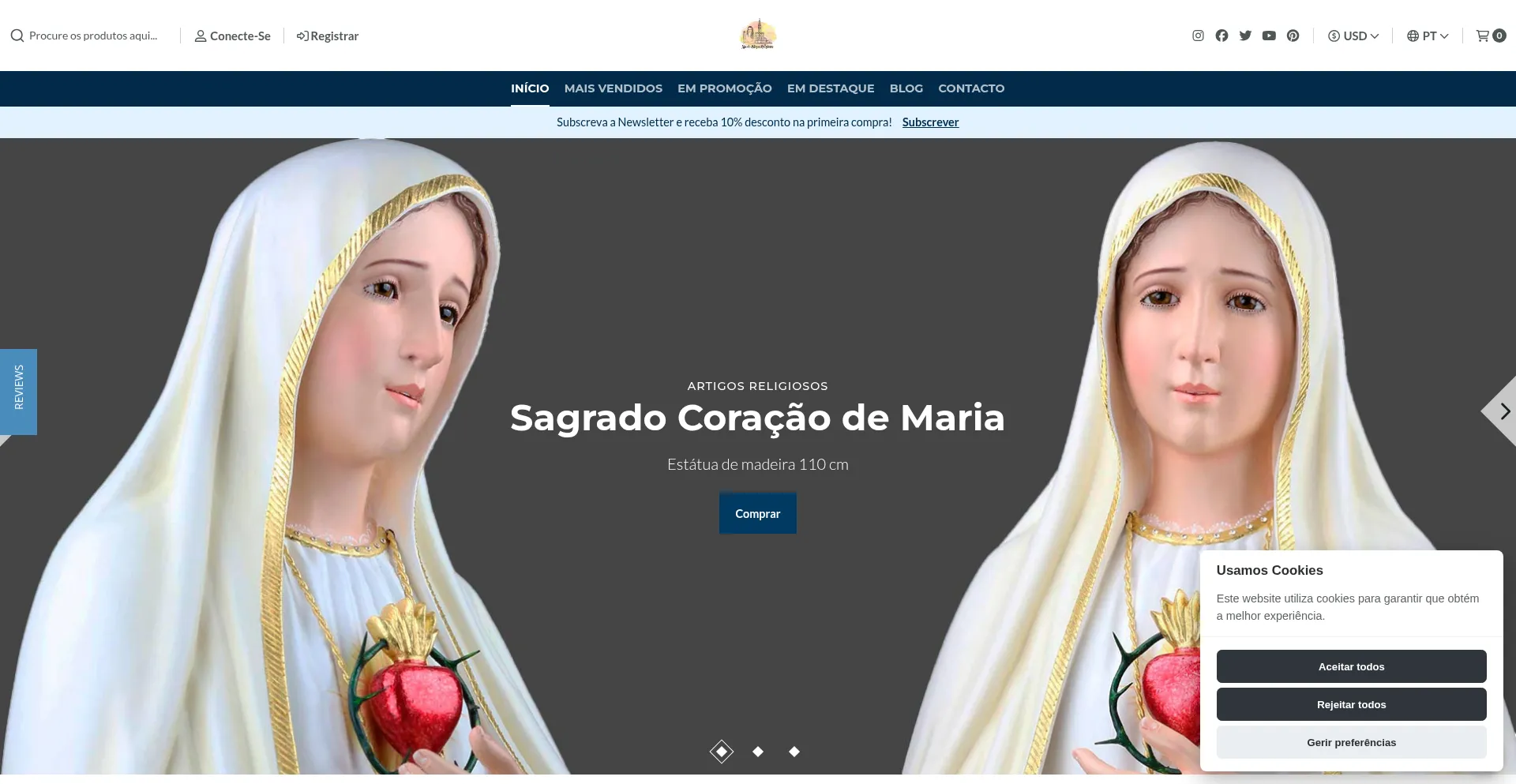 Lojadeartigosreligiosos.com é Seguro e Confiável?