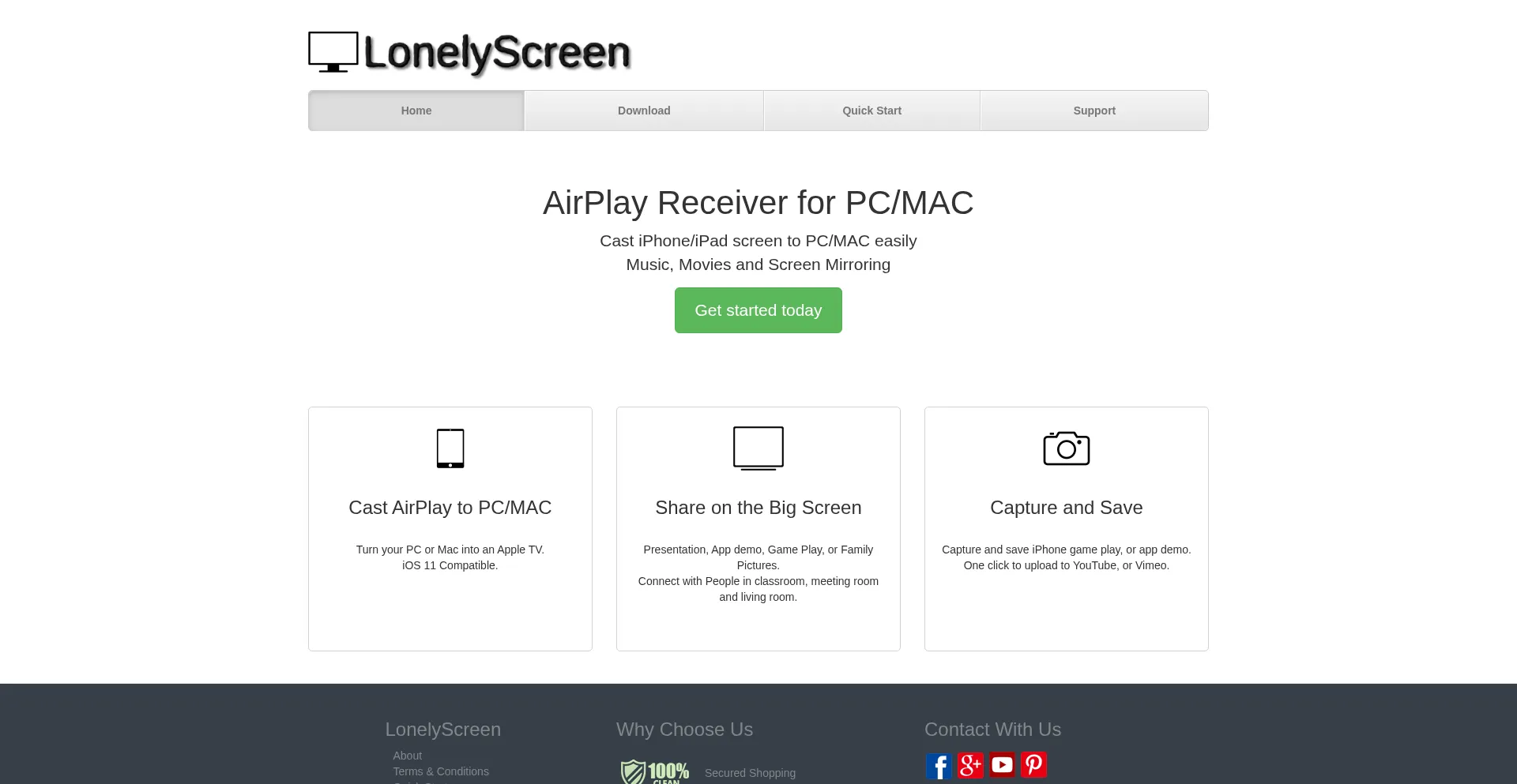 Lonelyscreen.com é Seguro e Confiável?