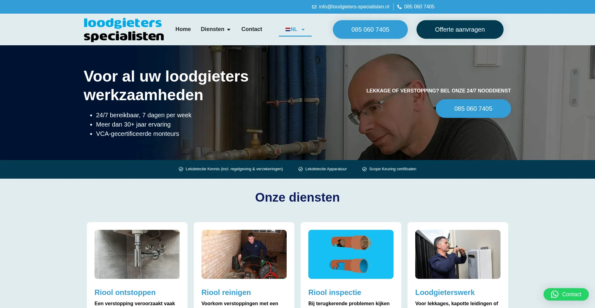 Loodgieters-specialisten.nl é Seguro e Confiável?