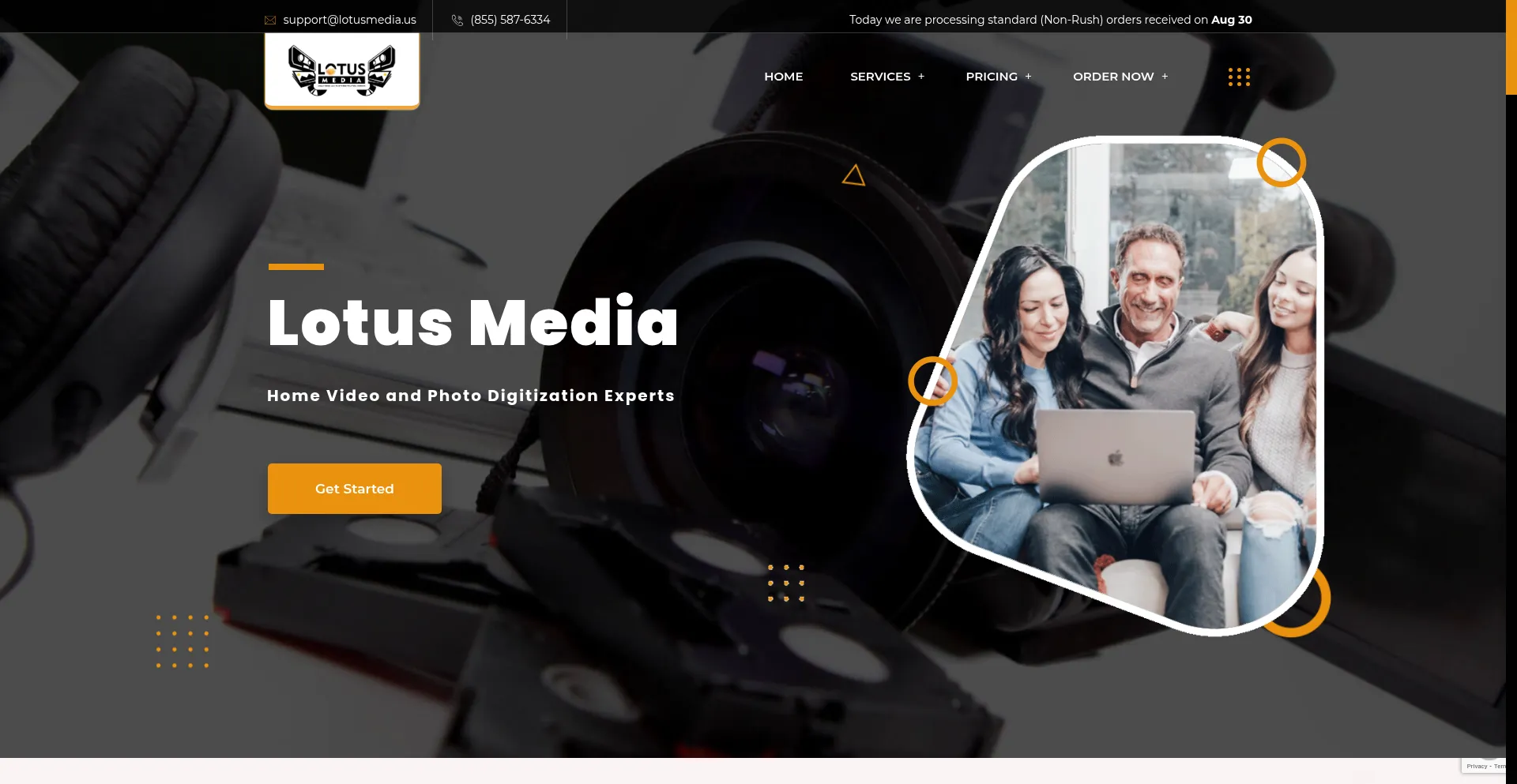 Lotusmedia.us Screenshot