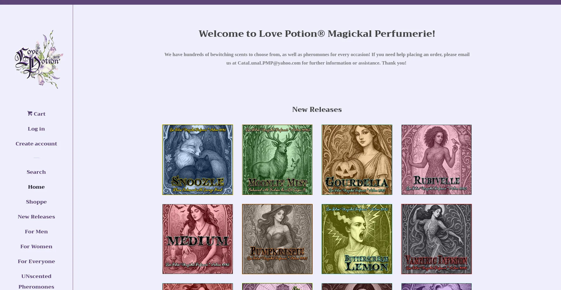 Lovepotionperfume.com