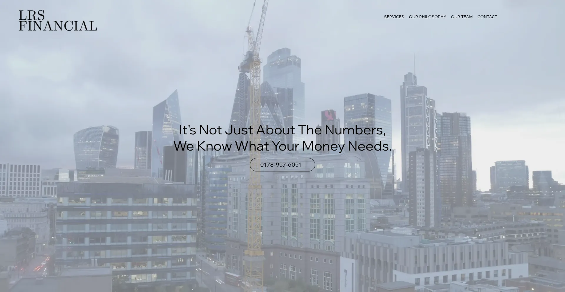 Website screenshot of Lrslimited.co.uk