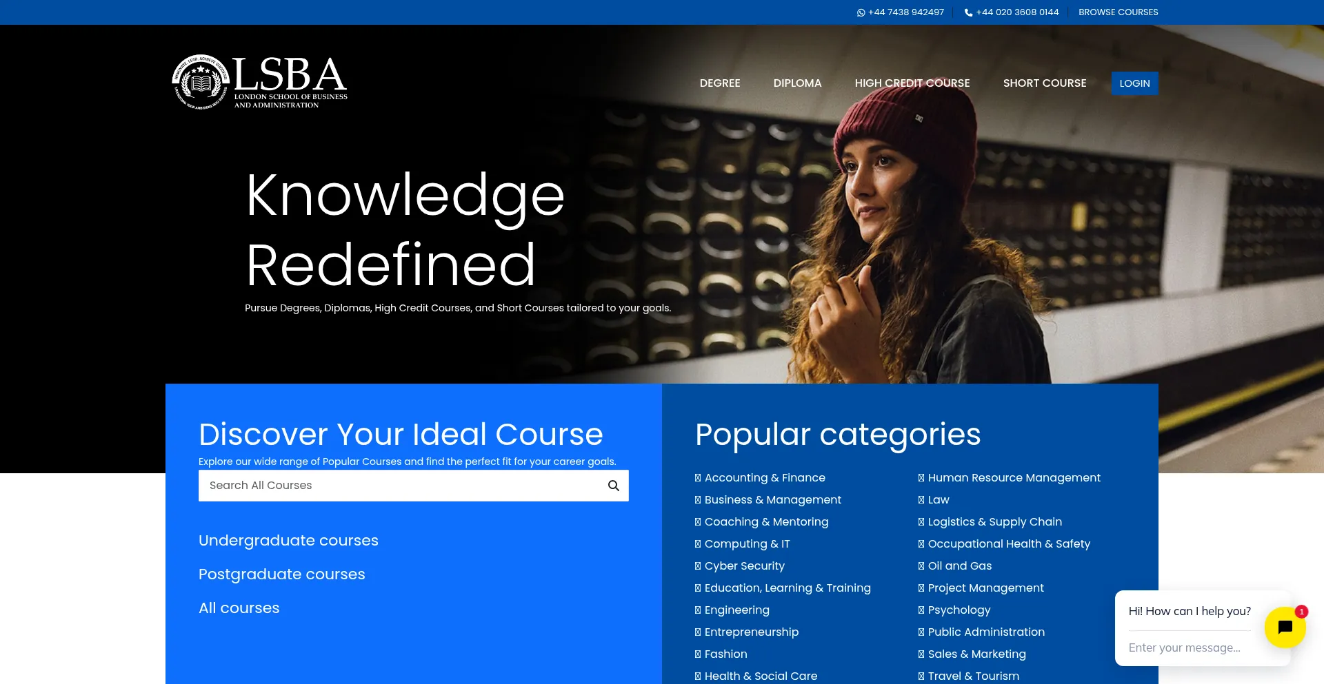 Lsba.org.uk Screenshot