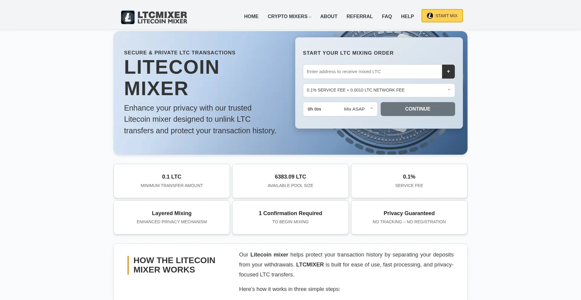 Ltcmixer.pro é Seguro e Confiável?