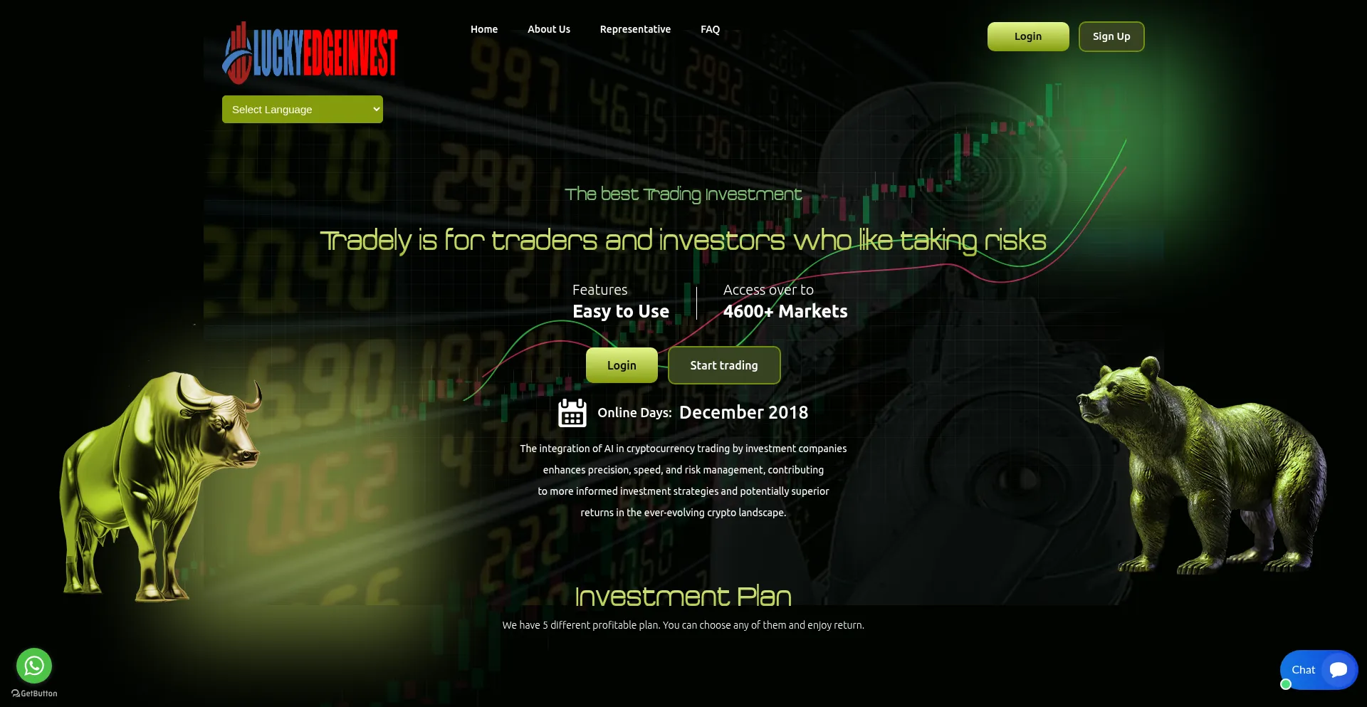 Luckyedgeinvest.ltd é Seguro e Confiável?