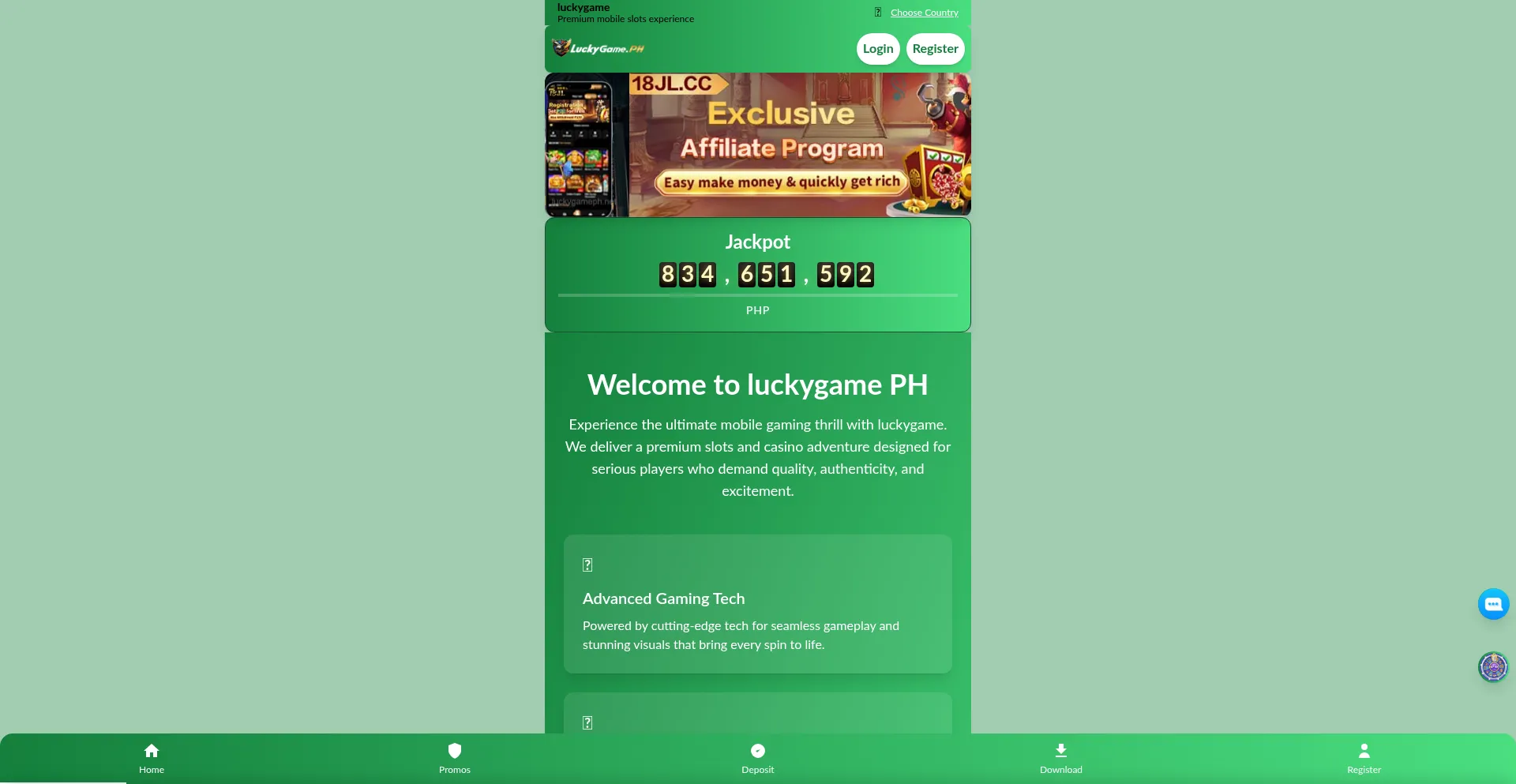 Luckygameph.net