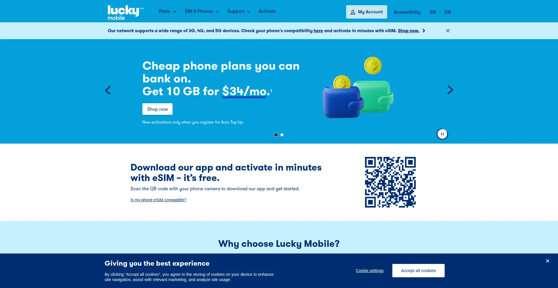 Luckymobile.ca é Seguro e Confiável?