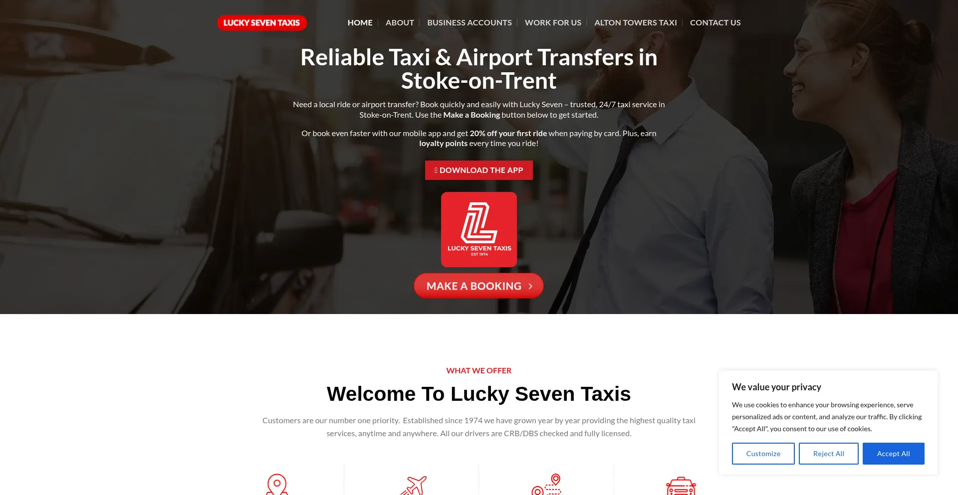Luckyseventaxis.co.uk