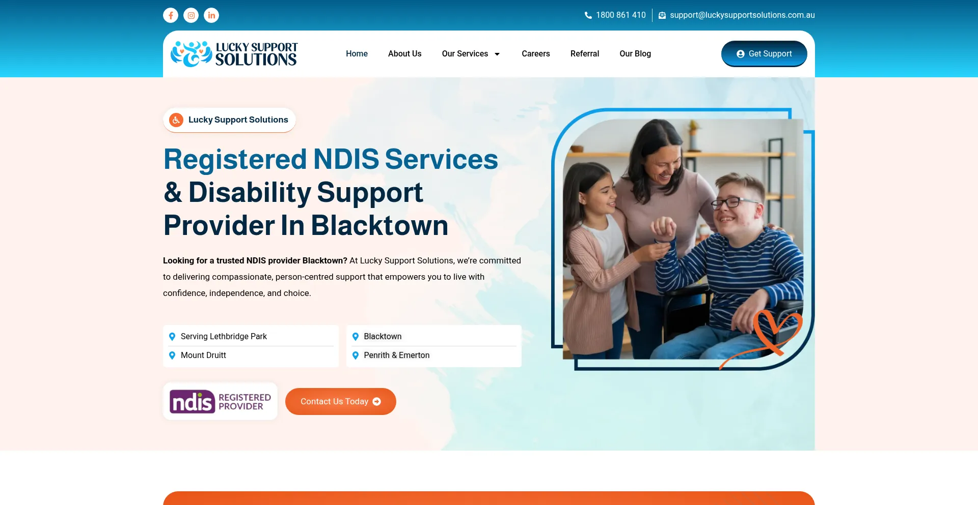 Luckysupportsolutions.com.au