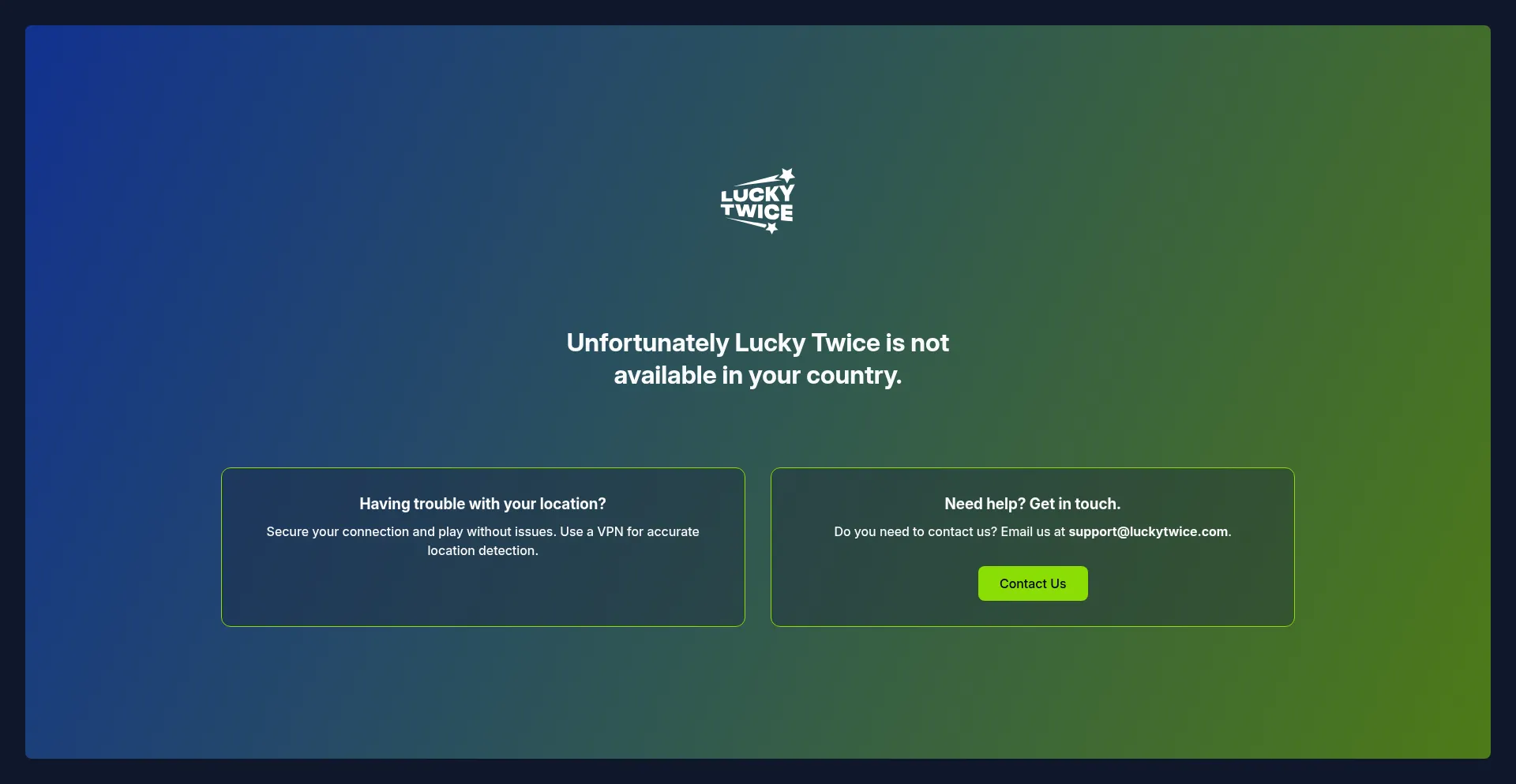 Luckytwice.com é Seguro e Confiável?