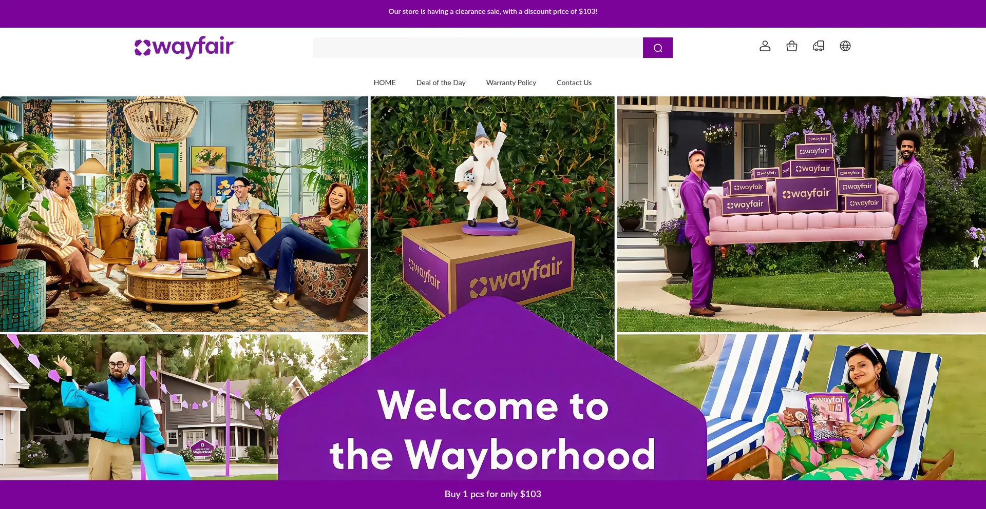Website screenshot of Lulubops.shop