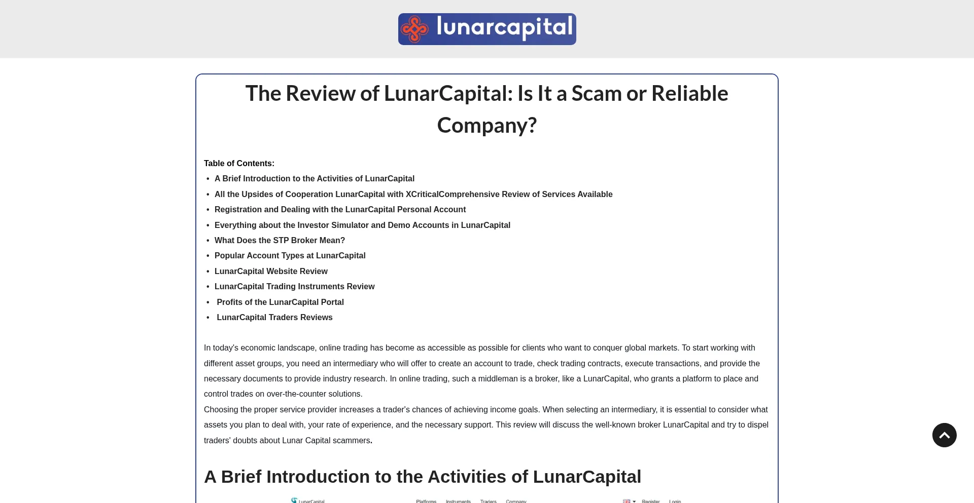 Lunarcapital.net é Seguro e Confiável?