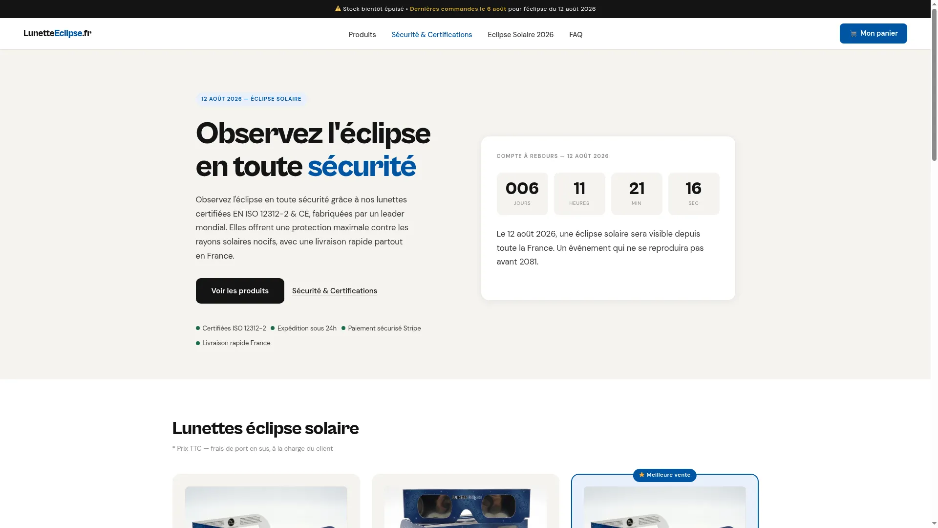 Lunetteeclipse.fr