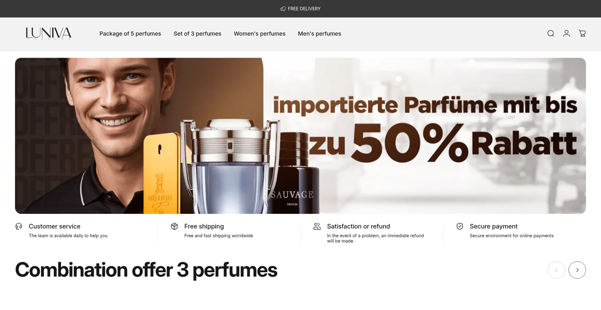 Luniva-perfumery.com é Seguro e Confiável?