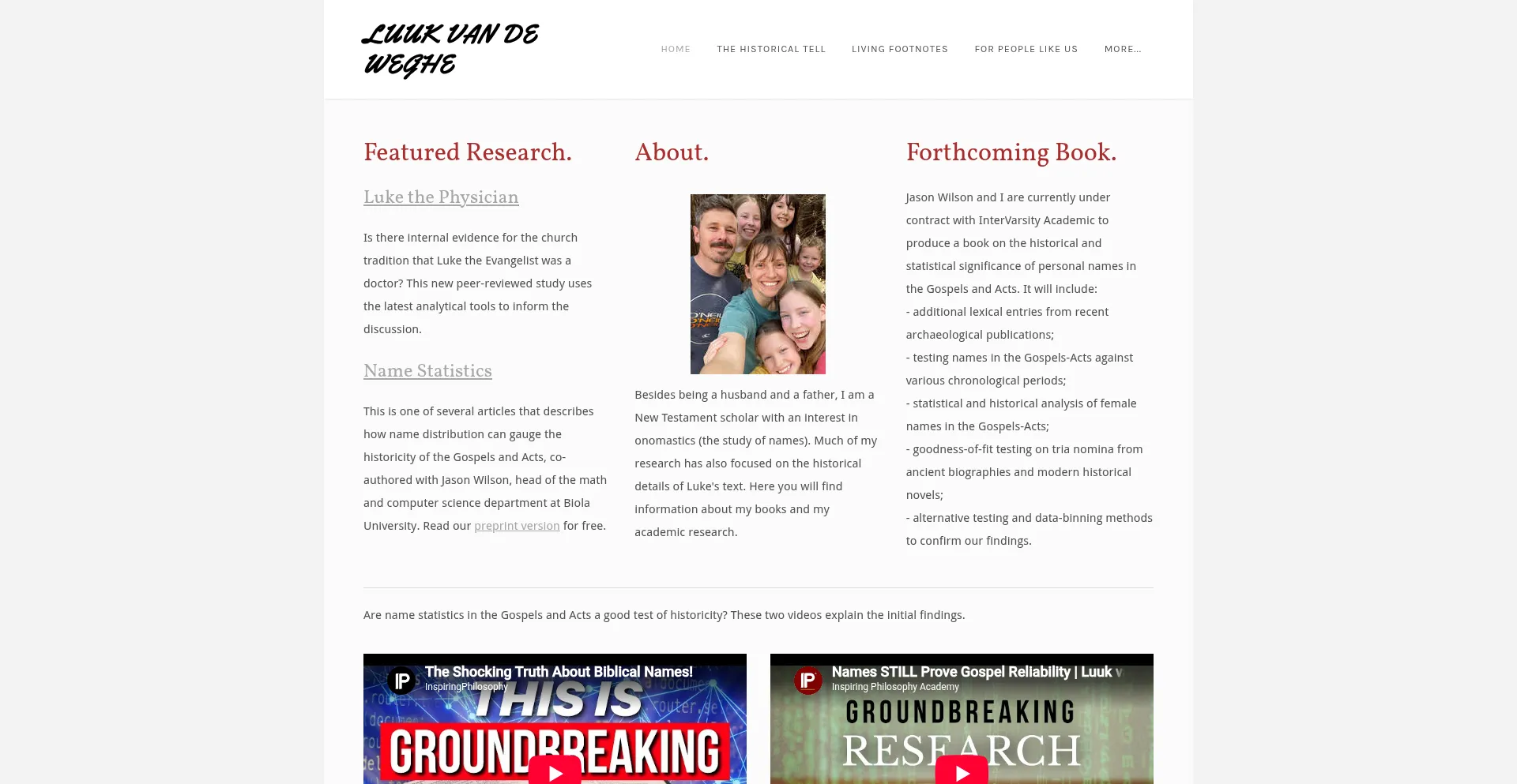 Luukvandeweghe.com