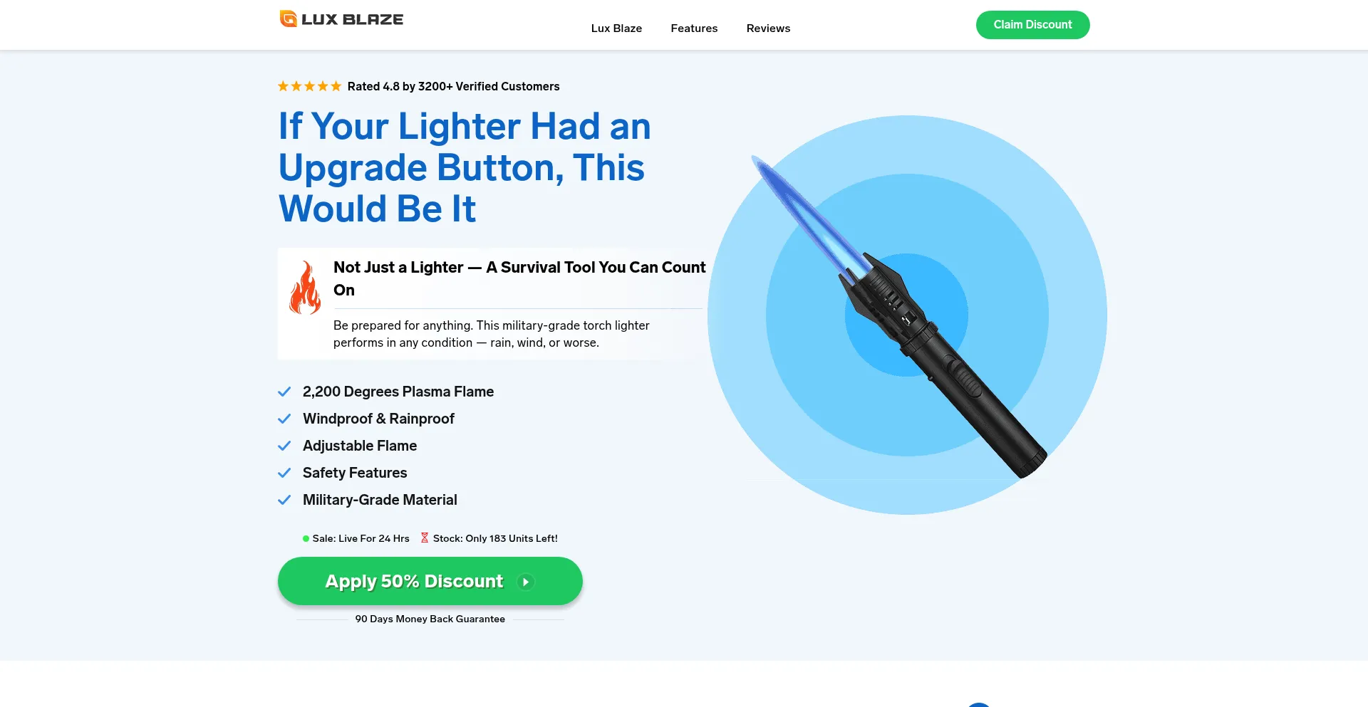 Luxblazelighter.com