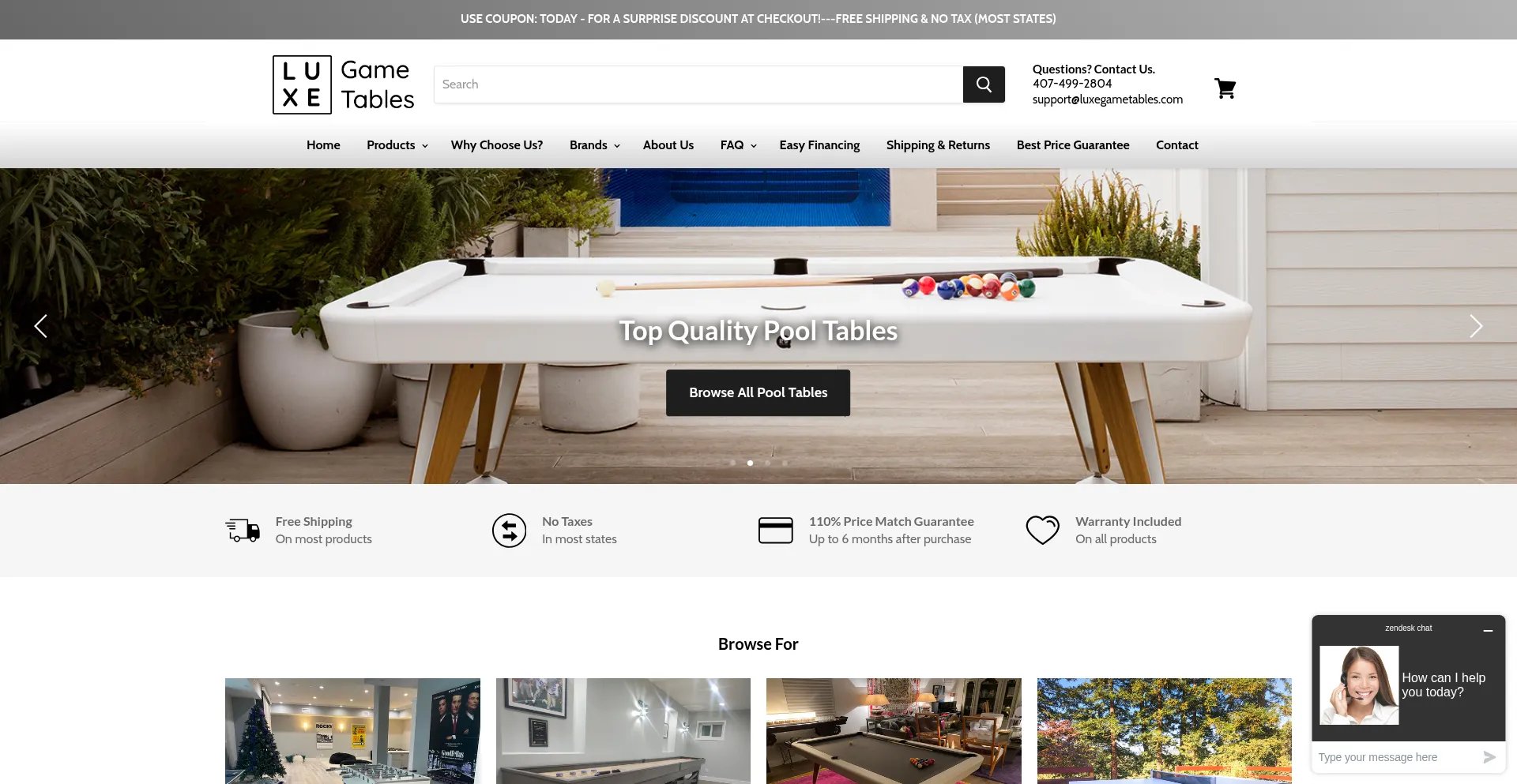 Luxegametables.com