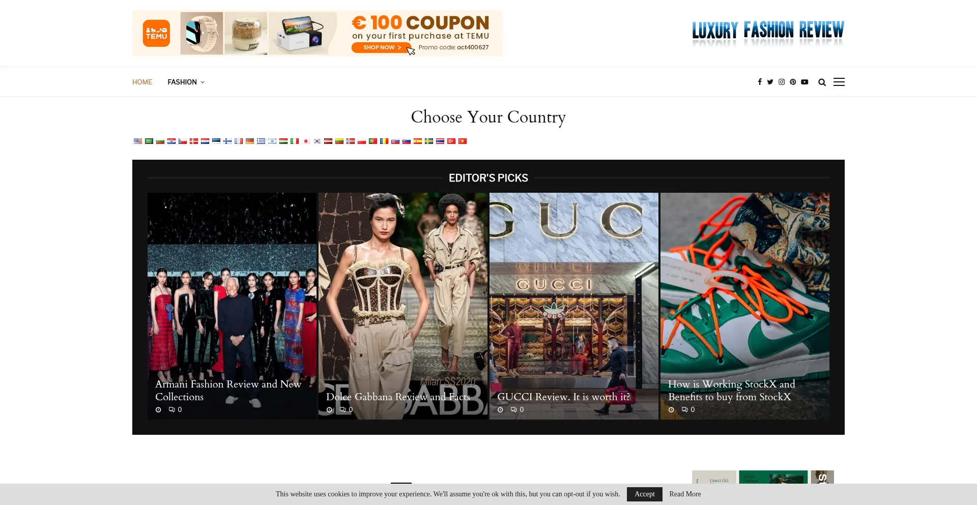Luxuryfashionreview.com é Seguro e Confiável?