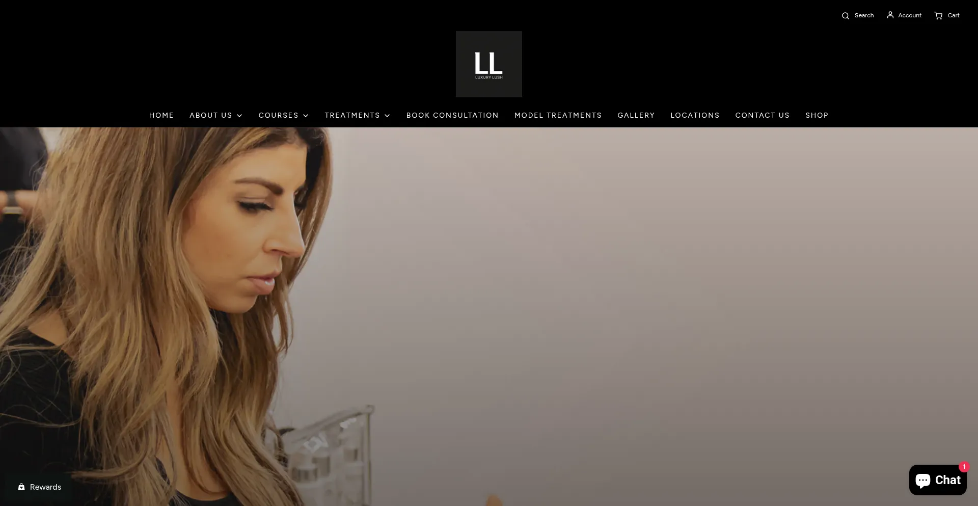 Luxurylushacademy.co.uk Screenshot