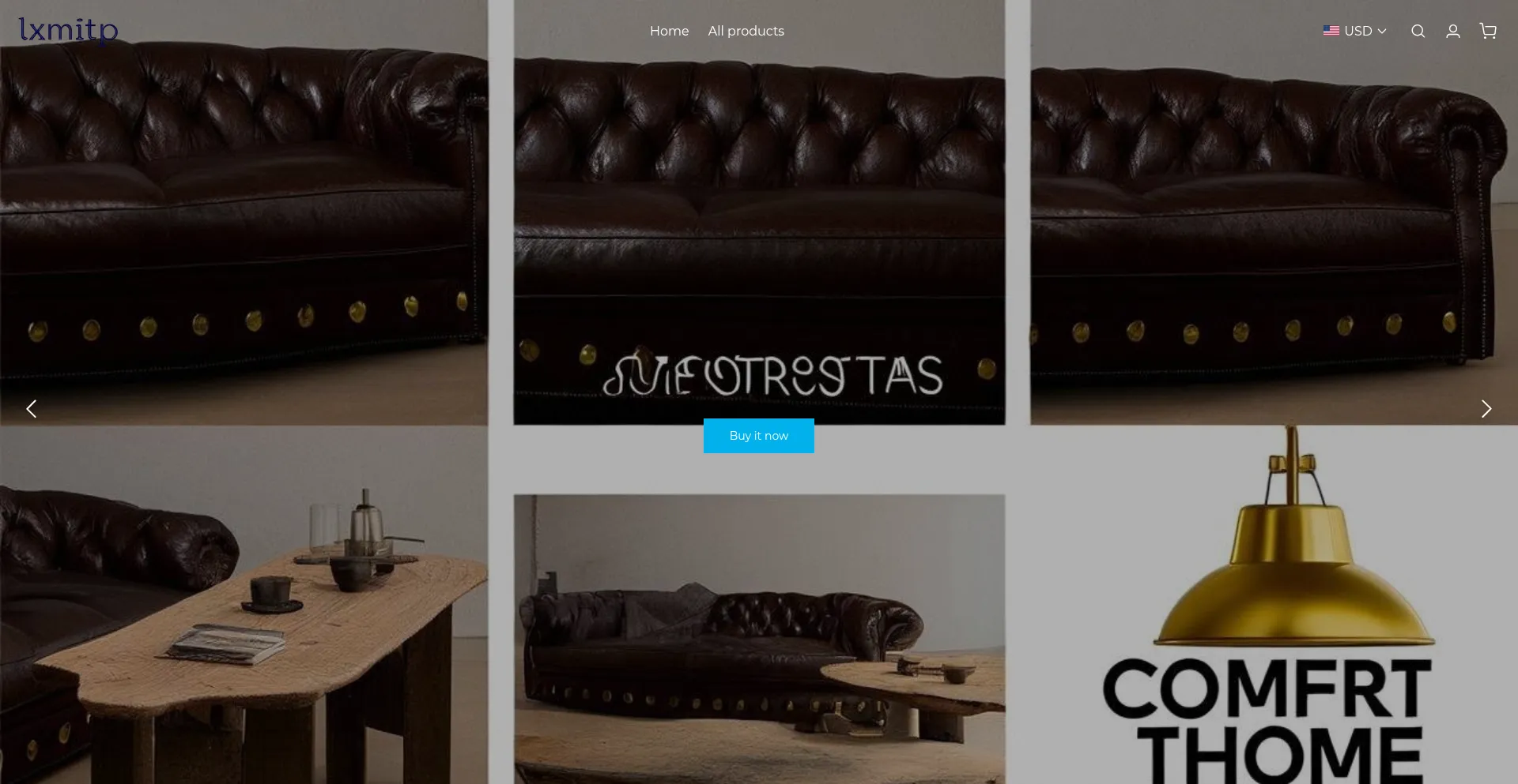 Website screenshot of Lxemitp.com