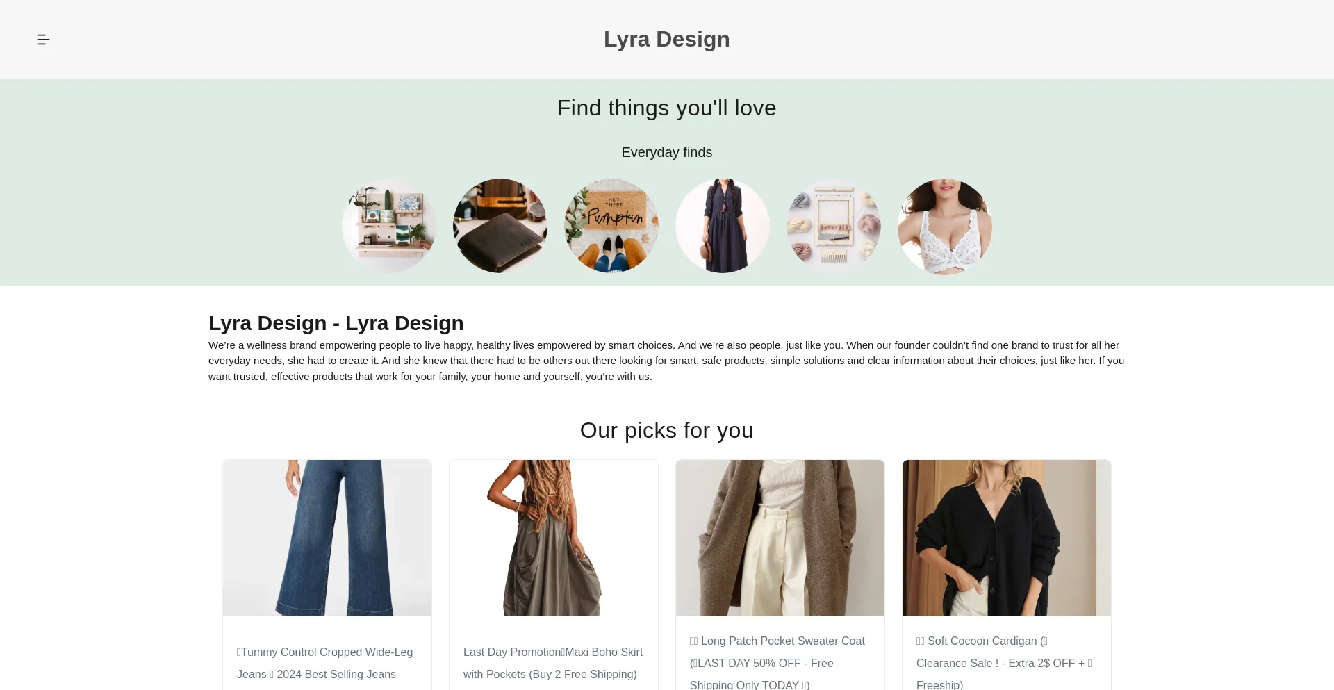 Website screenshot of Lyrades.com
