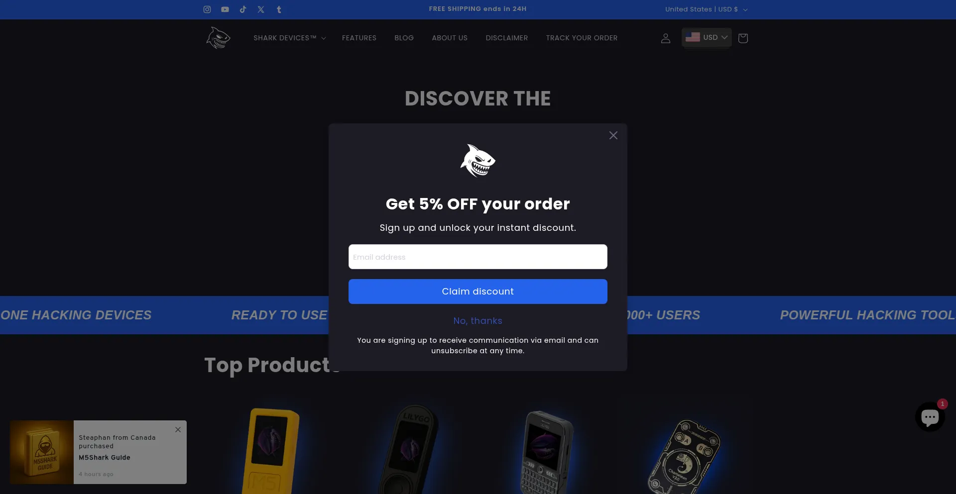 M5shark.com é Seguro e Confiável?