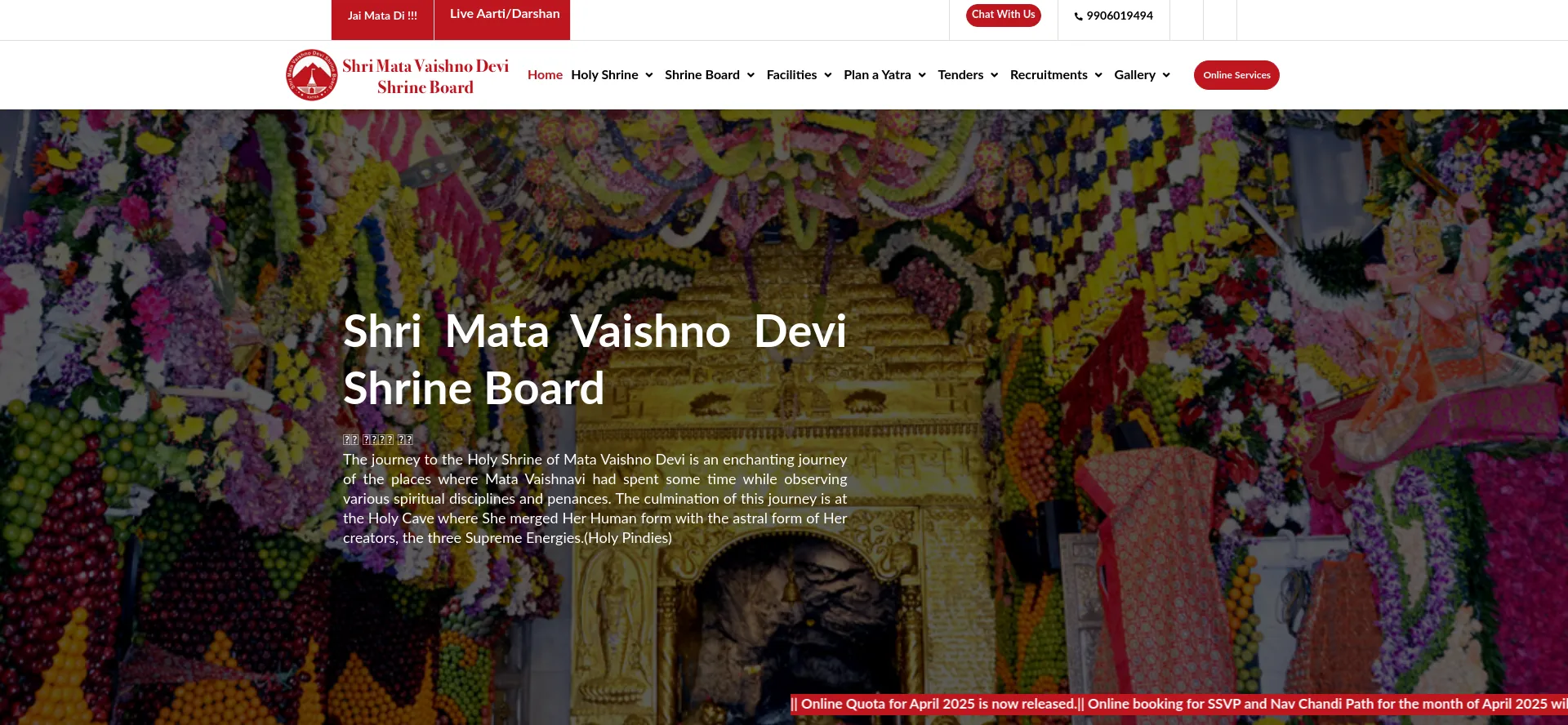 Maavaishnodevi.org