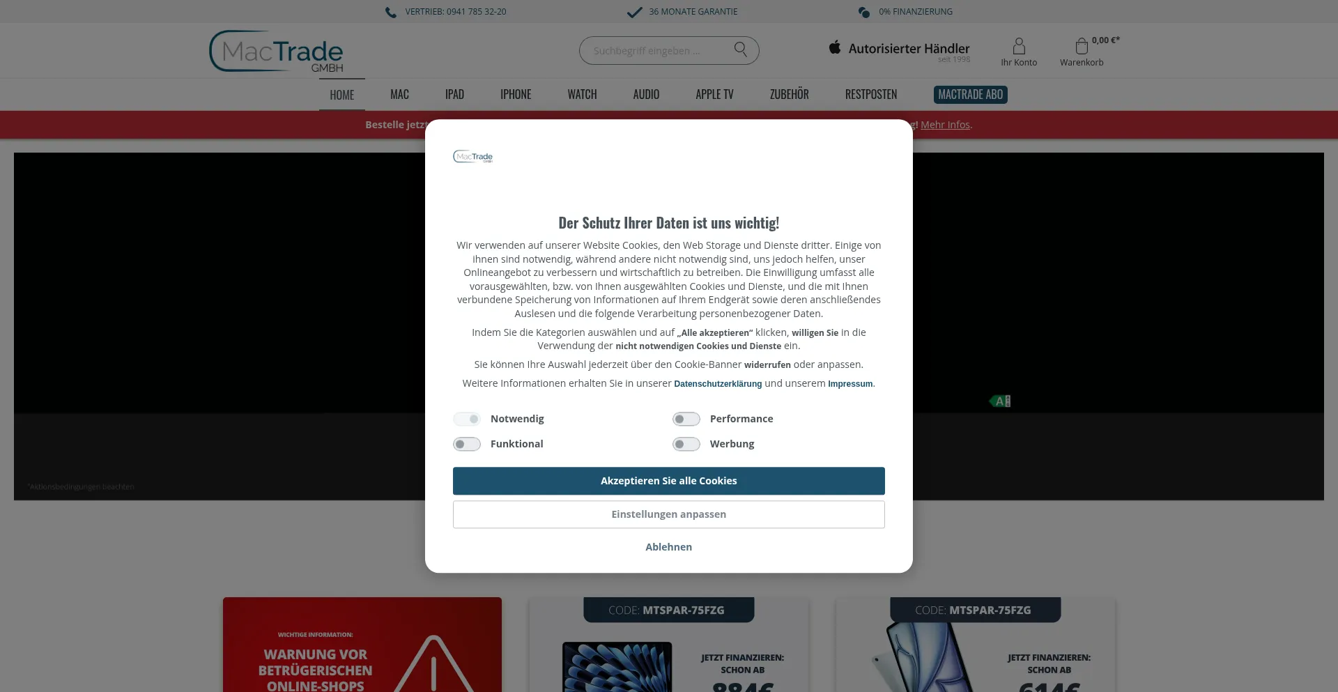Mactrade.de é Seguro e Confiável?