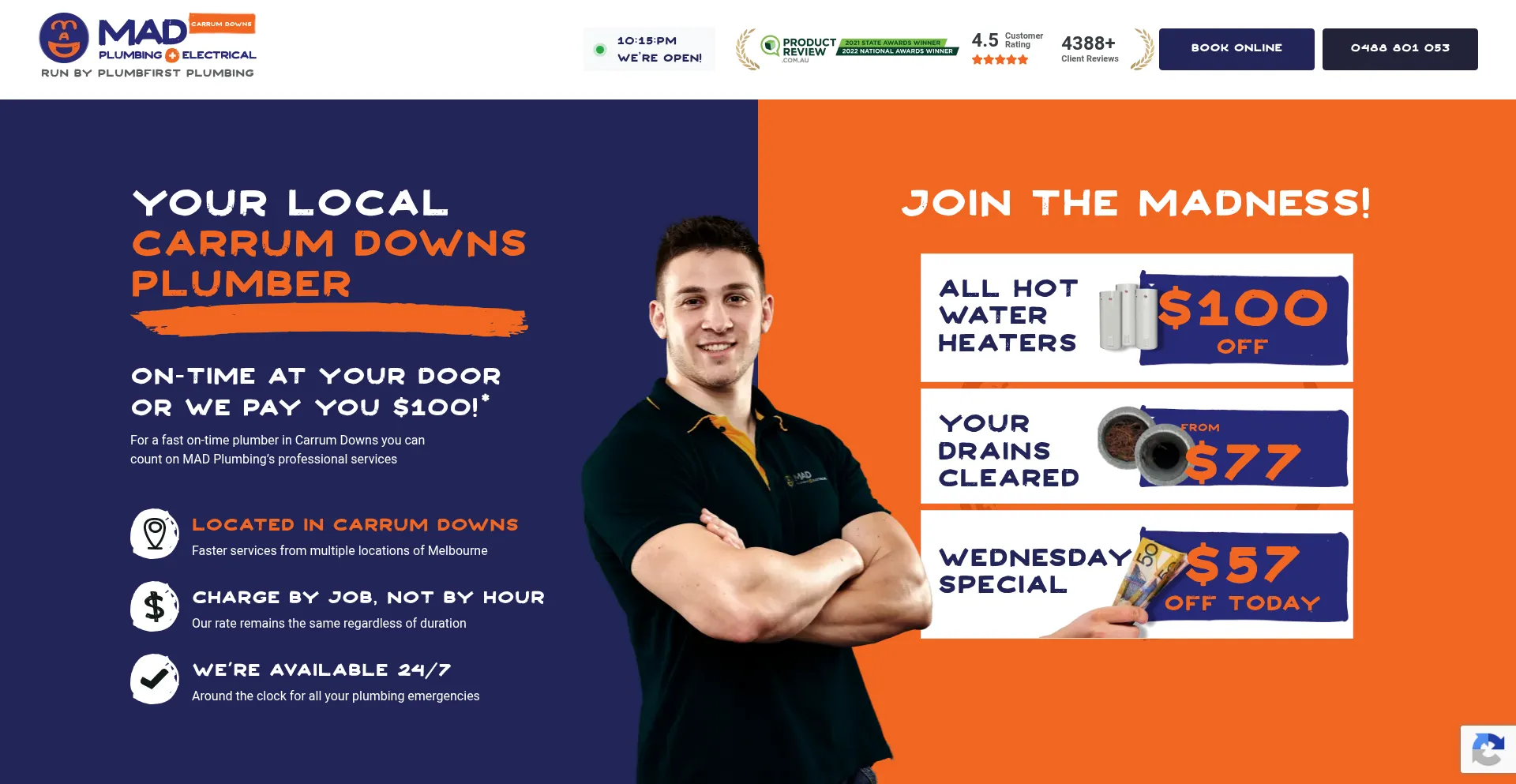 Madplumbingandelectricalcarrumdowns.com.au