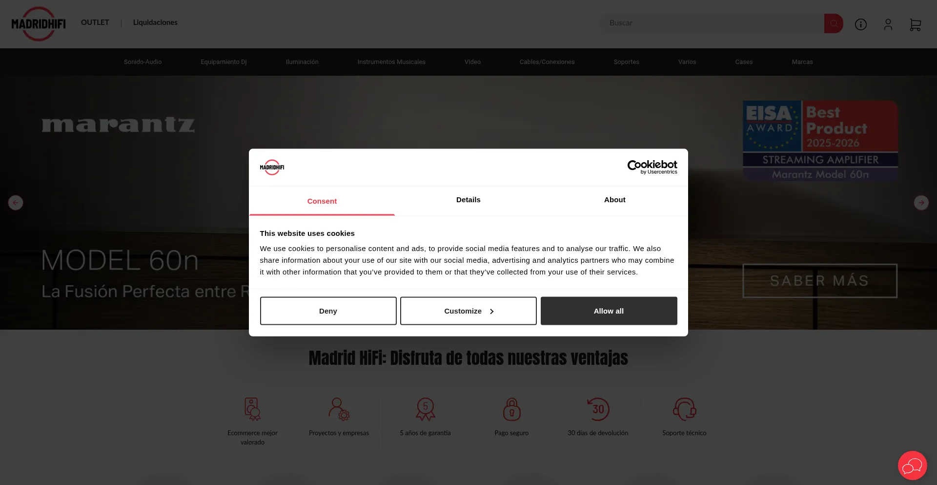 Madridhifi.com é Seguro e Confiável?