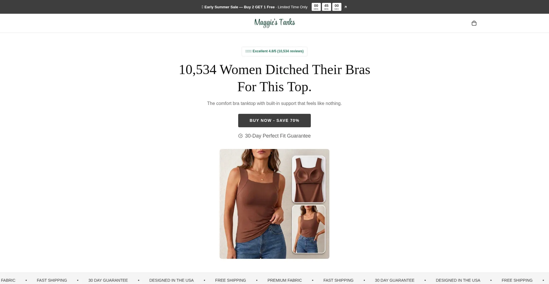 Maggies-tanks.com