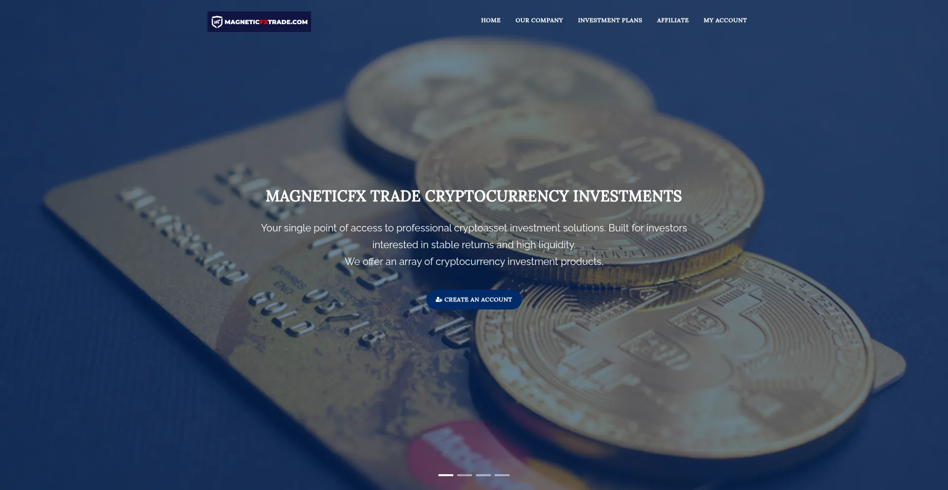 Magneticfxtrade.com Screenshot