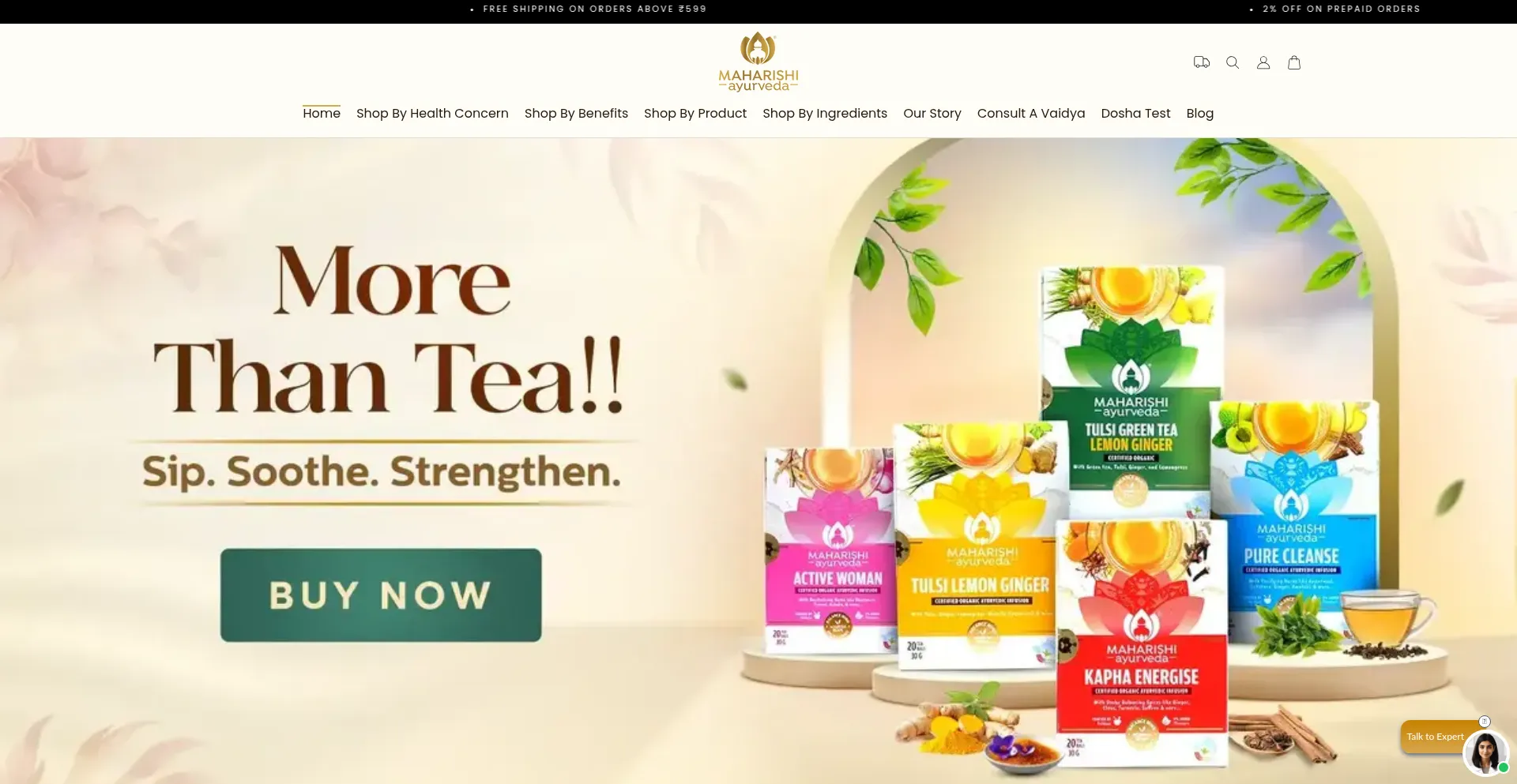 Maharishiayurvedaindia.com é Seguro e Confiável?
