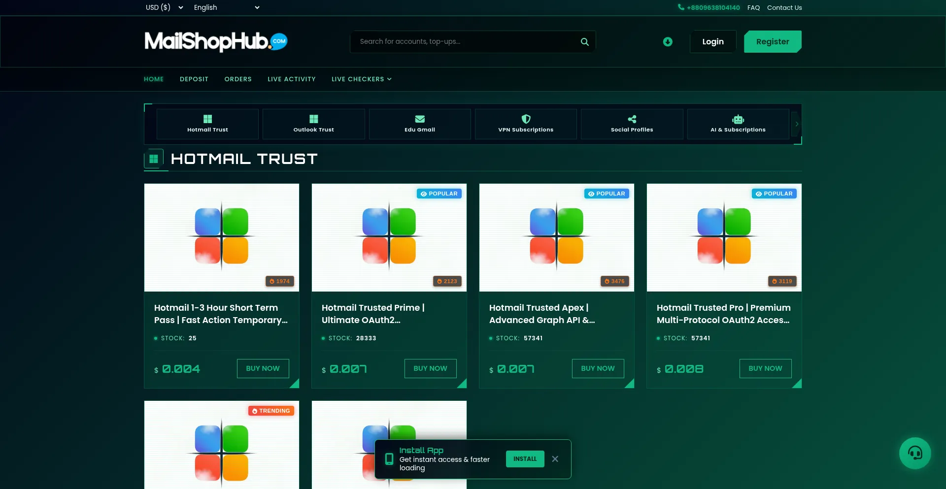 Mailshophub.com