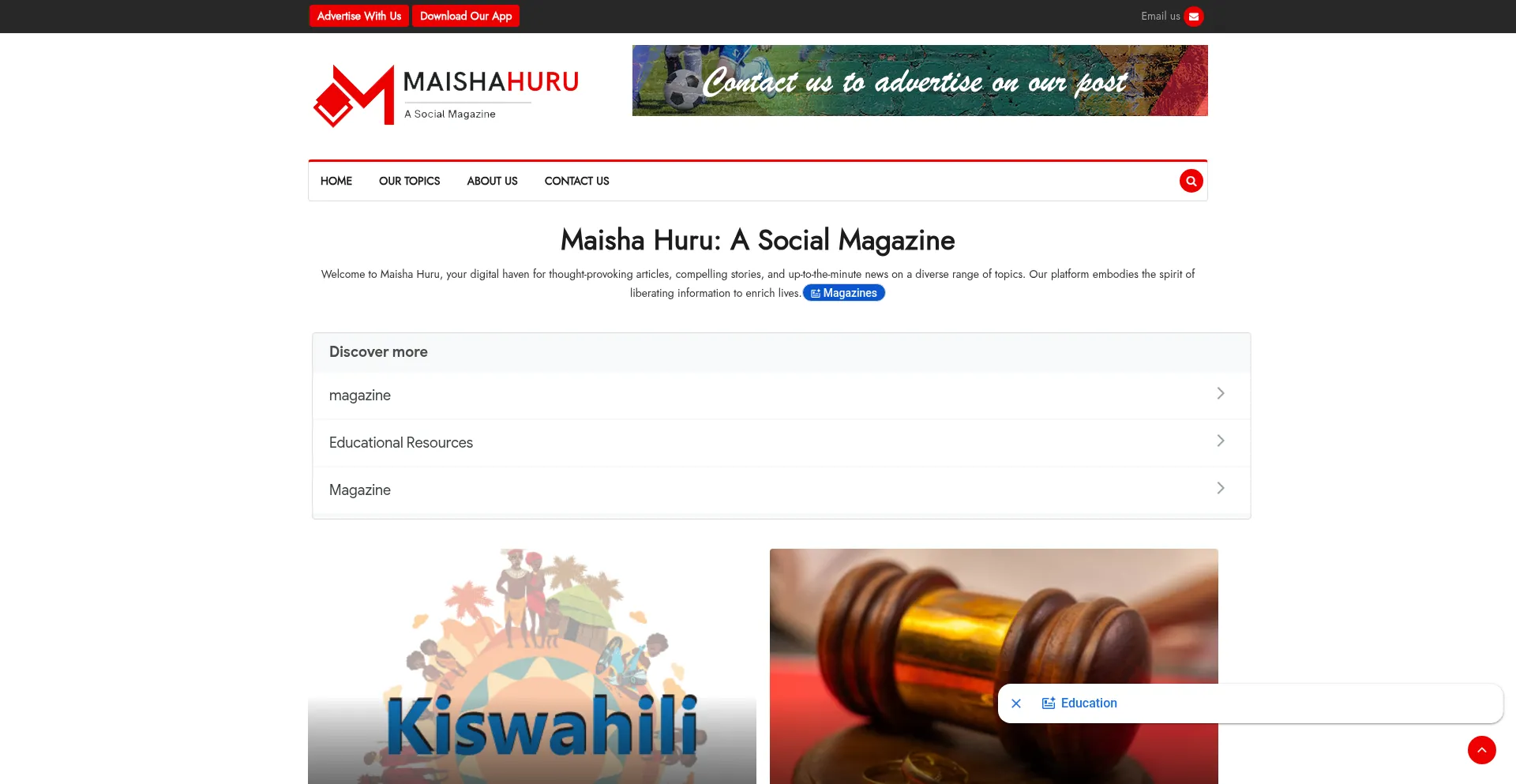 Maishahuru.com