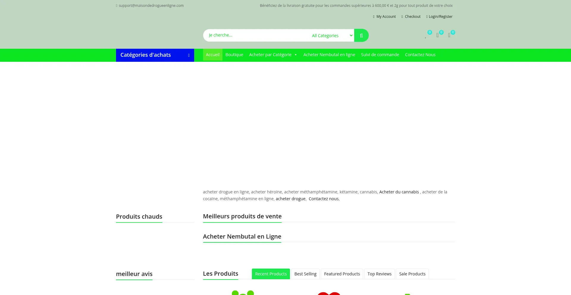 Maisondedrogueenligne.com é Seguro e Confiável?