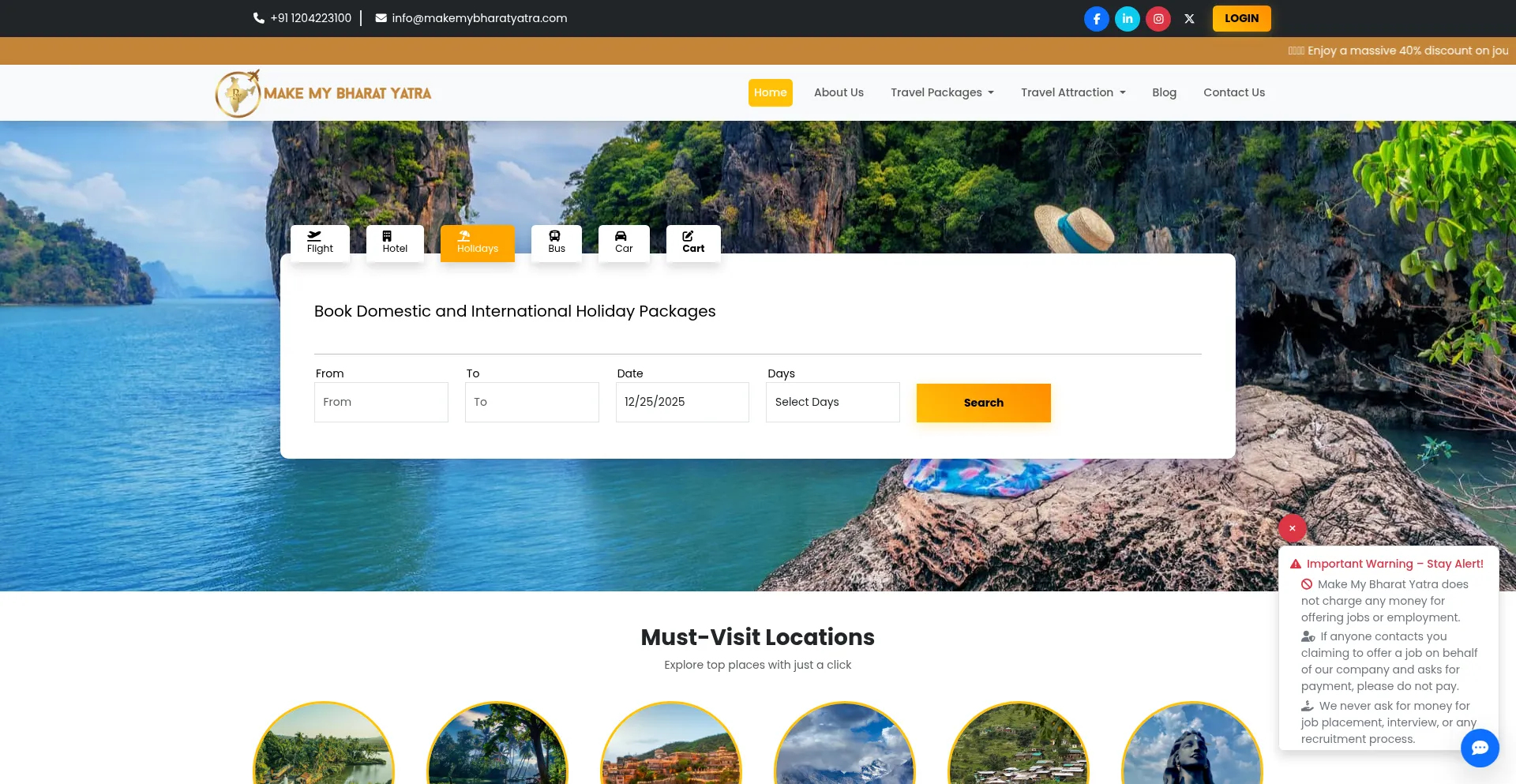 Makemybharatyatra.com